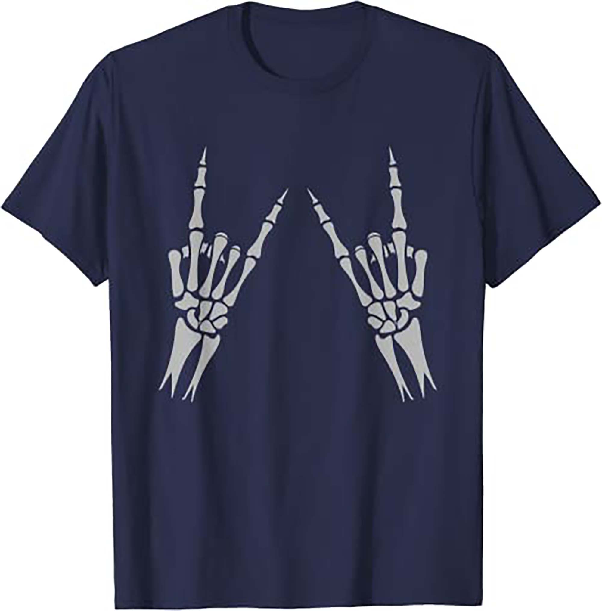 Rock On Rock Star Concert Buddy T-Shirt-Navy