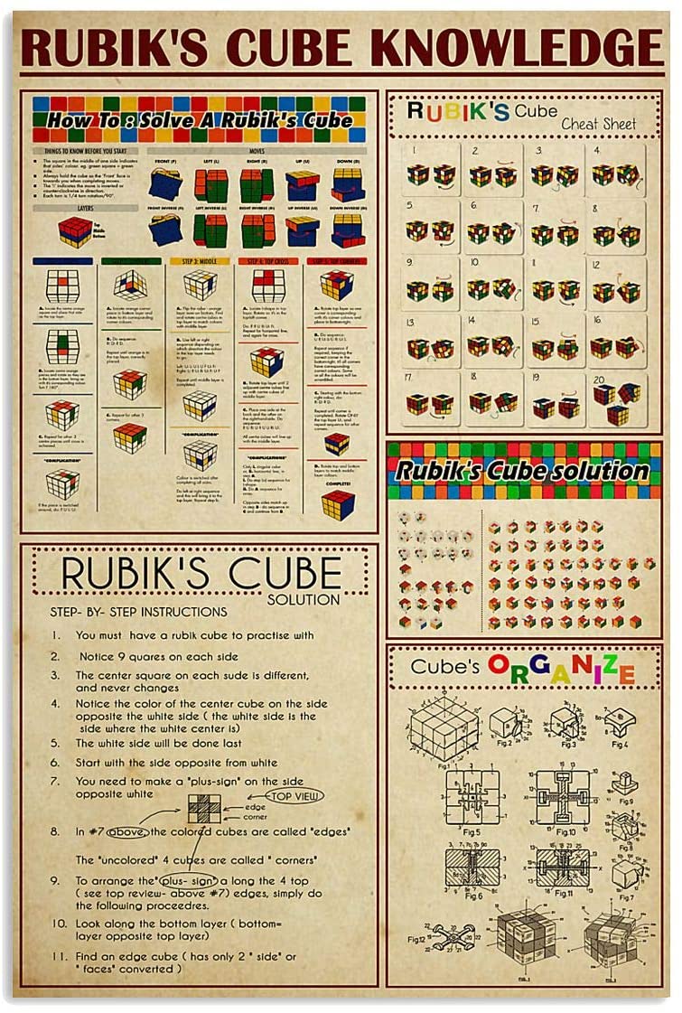 Rubik Knowledge Inspiring Hobby
