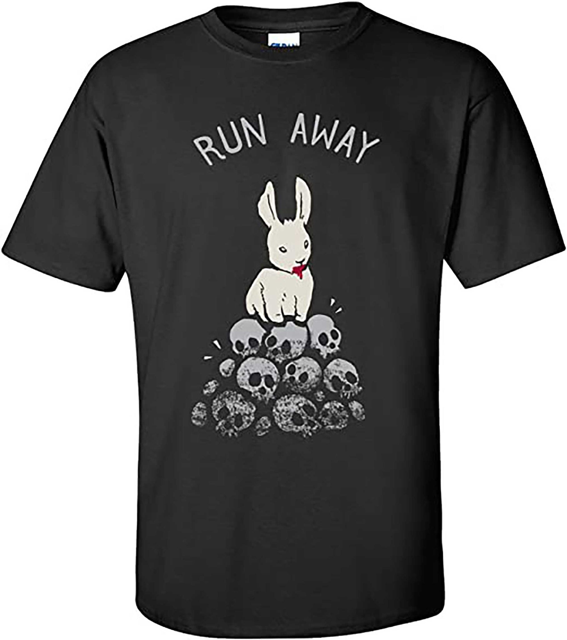 Run Away Basic Cotton T Shirt