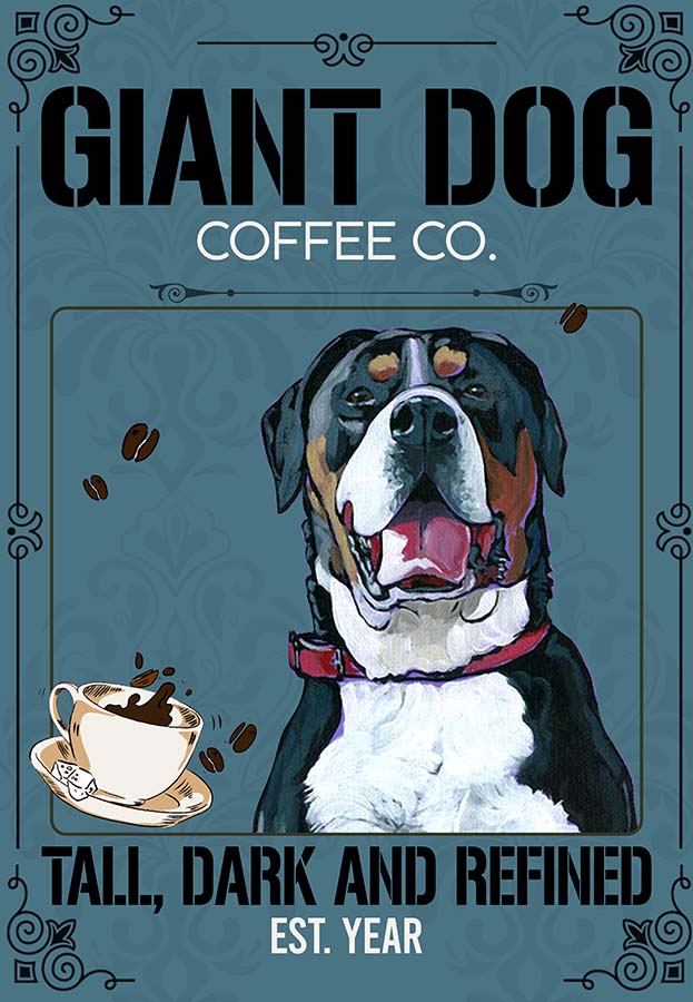 Greater Swiss Mountain Dog Coffee Company MH0309