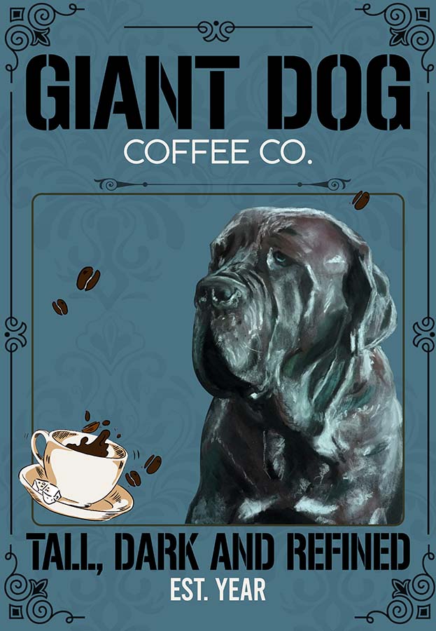 Neapolitan Mastiff Dog Coffee Company MH0309
