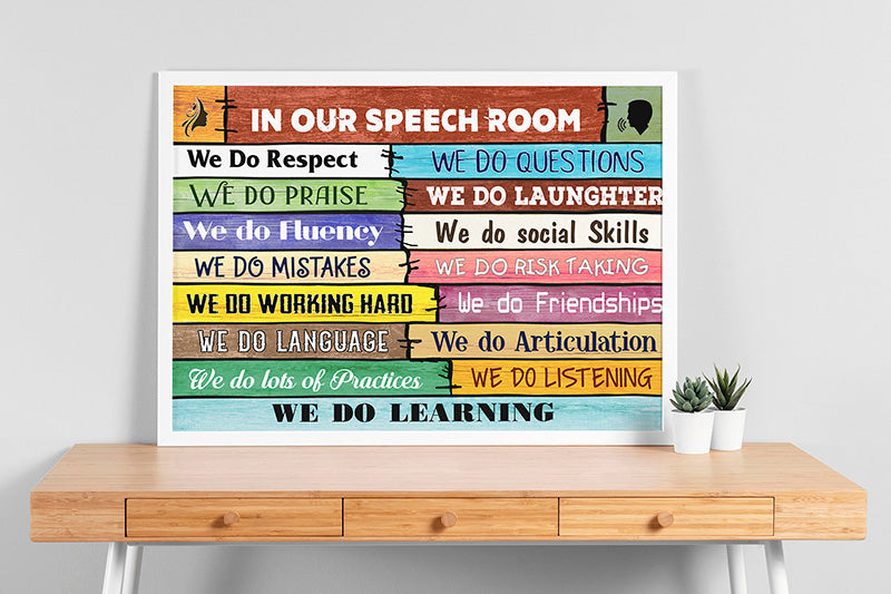 SLP in Our Speech Room-We Do Learning Jobs-HH2108