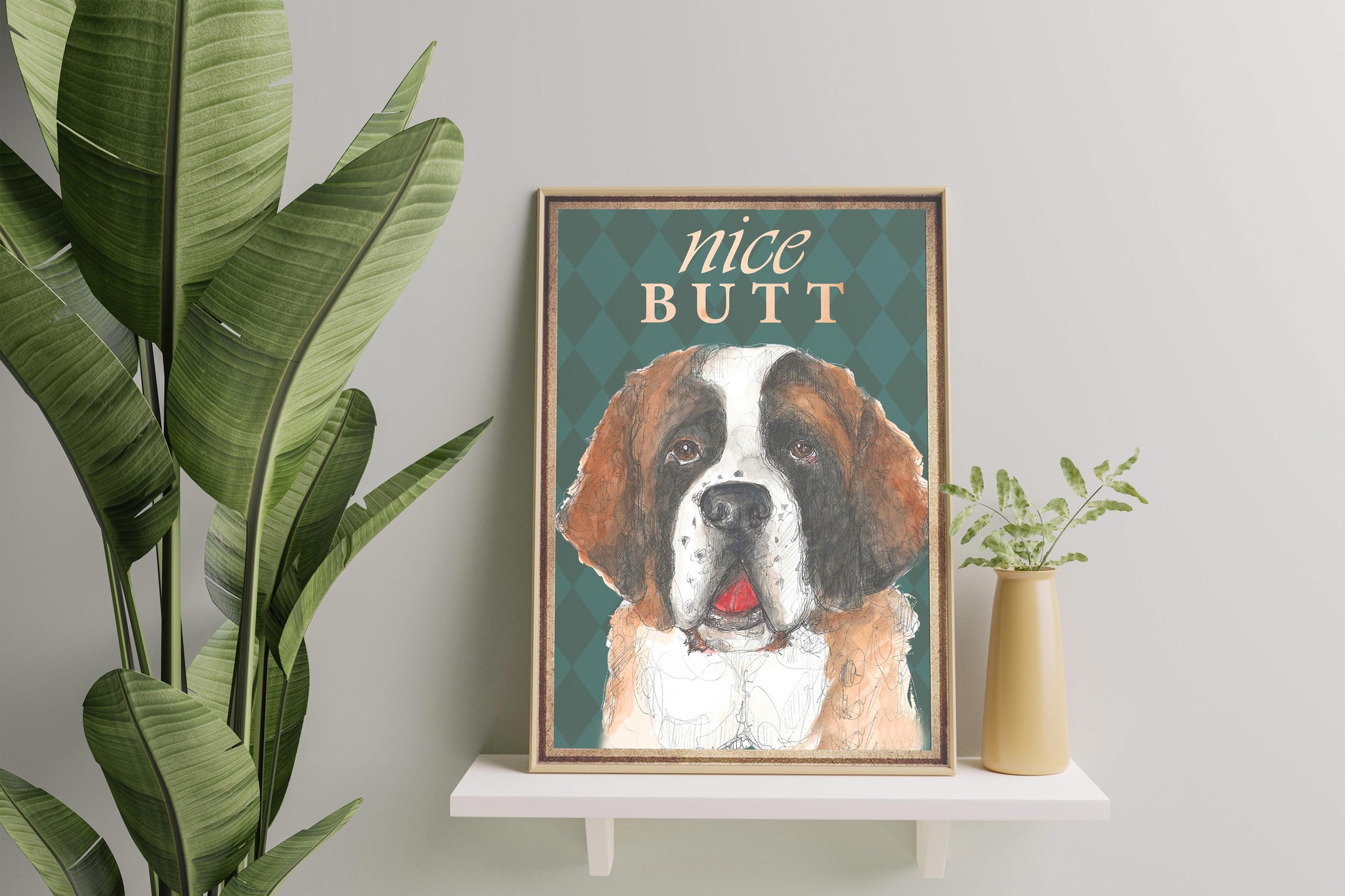 Saint Bernard Nice Butt Vintage-TT0708