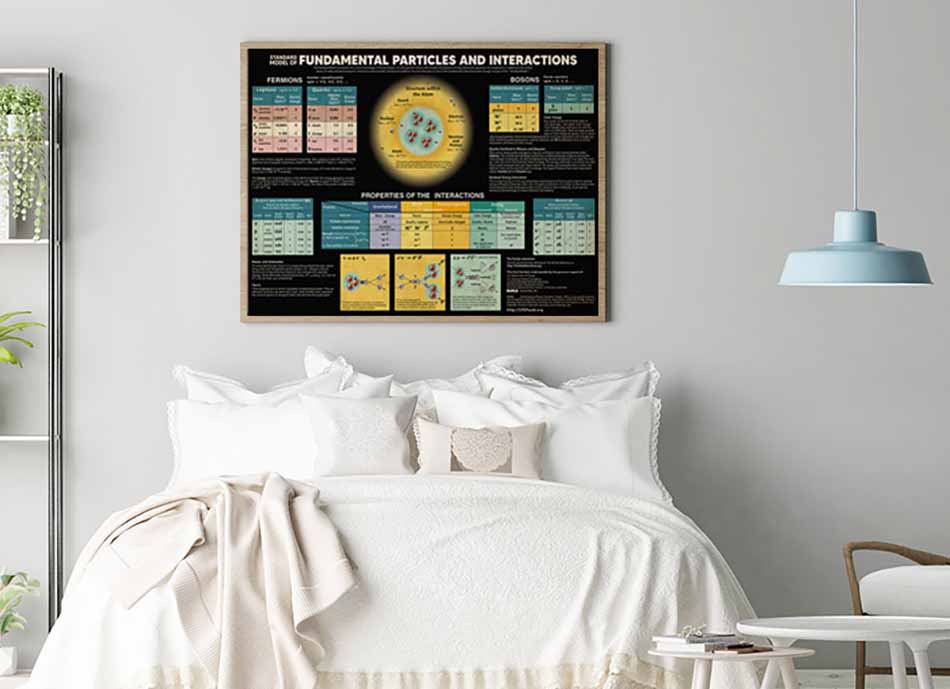 Scientist Standard Model Of Fundamental Particles And Interactions MH0309