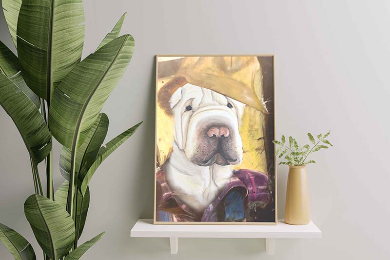 Sharpei Dog Plumber-TT1012