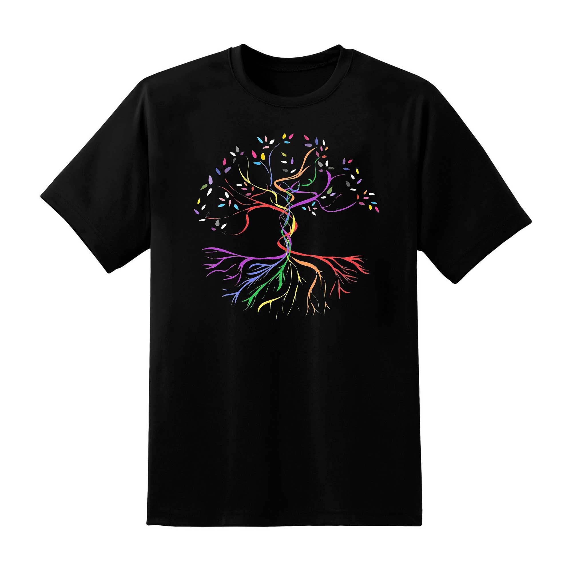 Skitongift Skitongift Pride Tree Of Life Classic T Shirt Funny Shirts