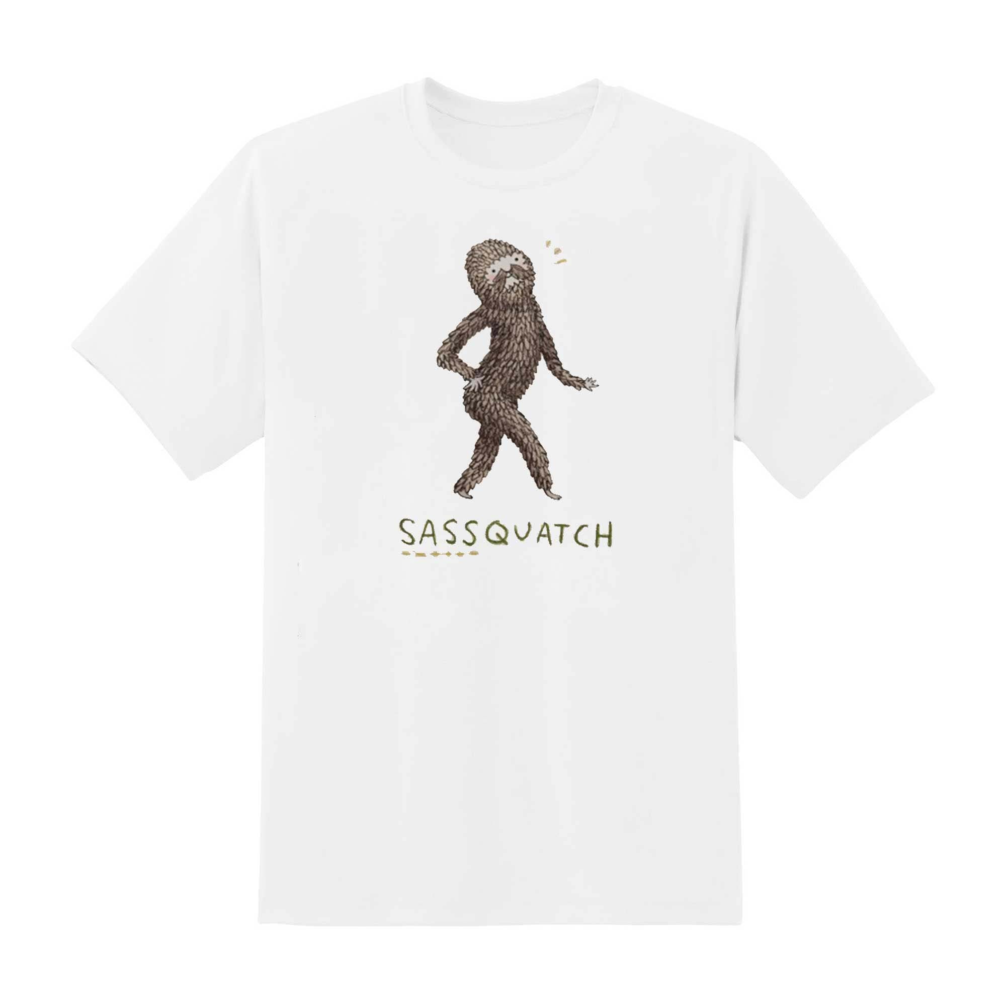 Skitongift Skitongift Sassquatch Classic T Shirt Funny Shirts