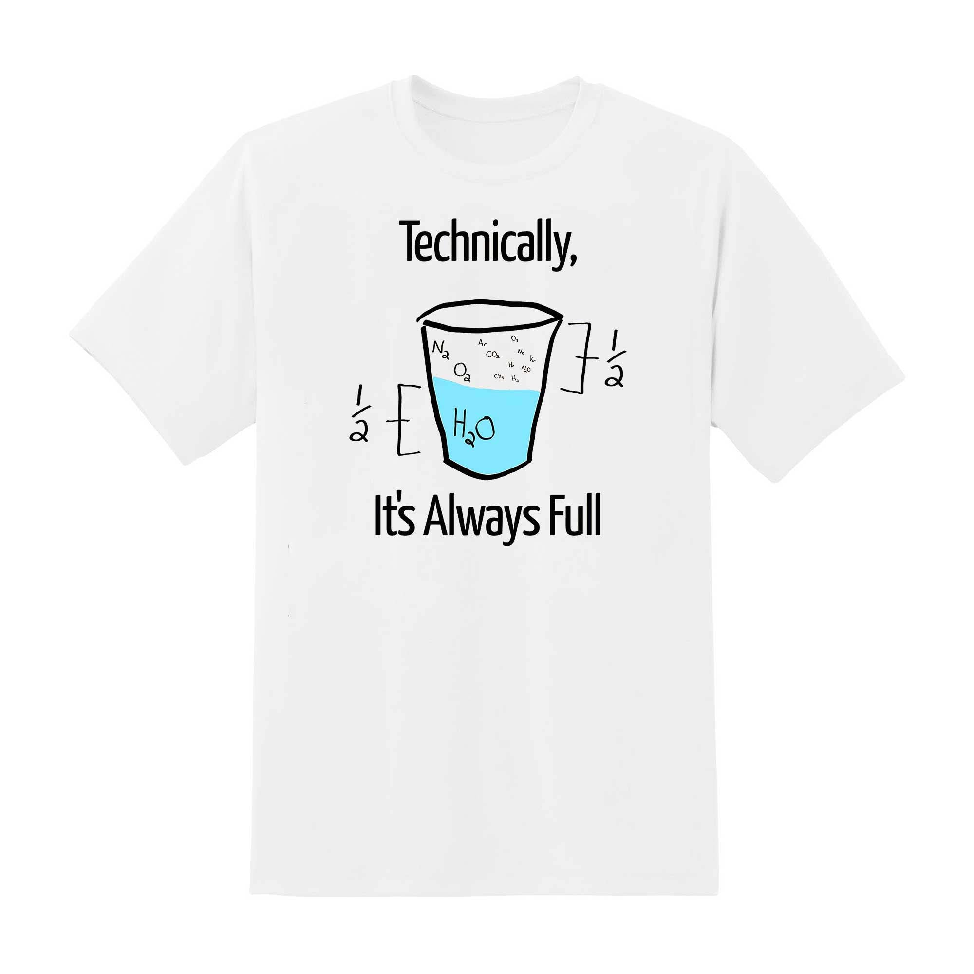 Skitongift Skitongift Science Is Optimistic Classic T Shirt Funny Shirts