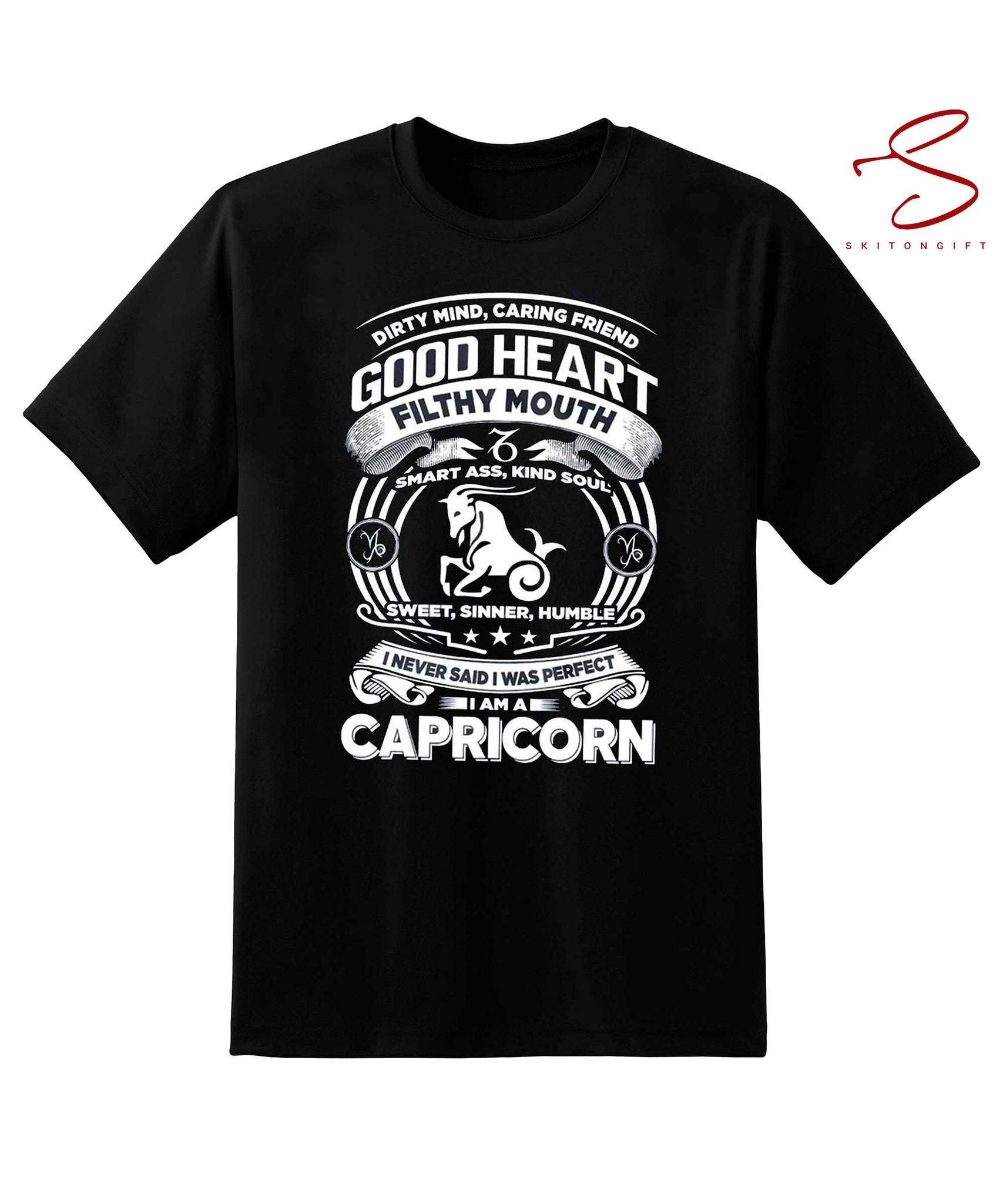 Skitongift Capricorn T Shirt Capricorn Shirt For Capricorn Girl Capricorn Shirts With Capricorn Zodiac Sign Capricorn Horoscope Birthday Gift Tshirt