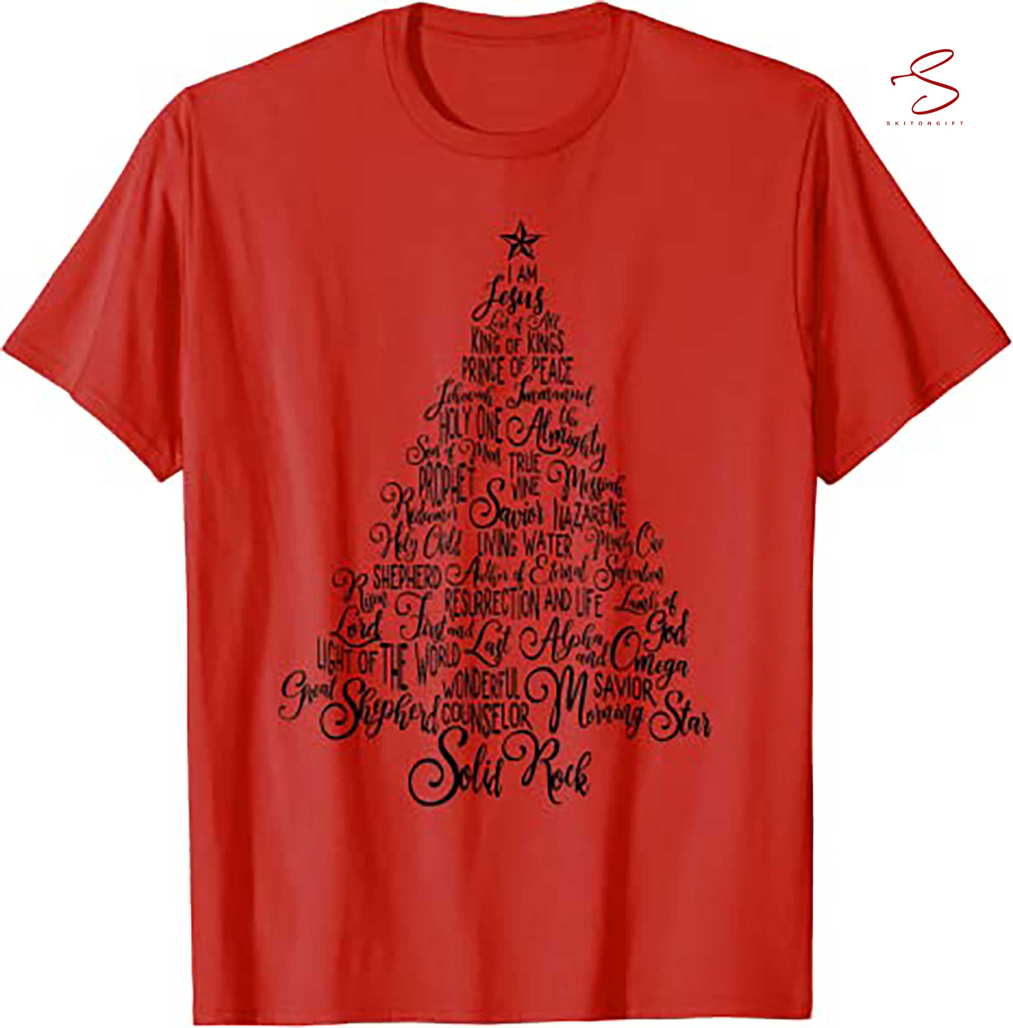 Skitongift Christmas Tree Gift Amazing Xmas Tree Gift T Shirt