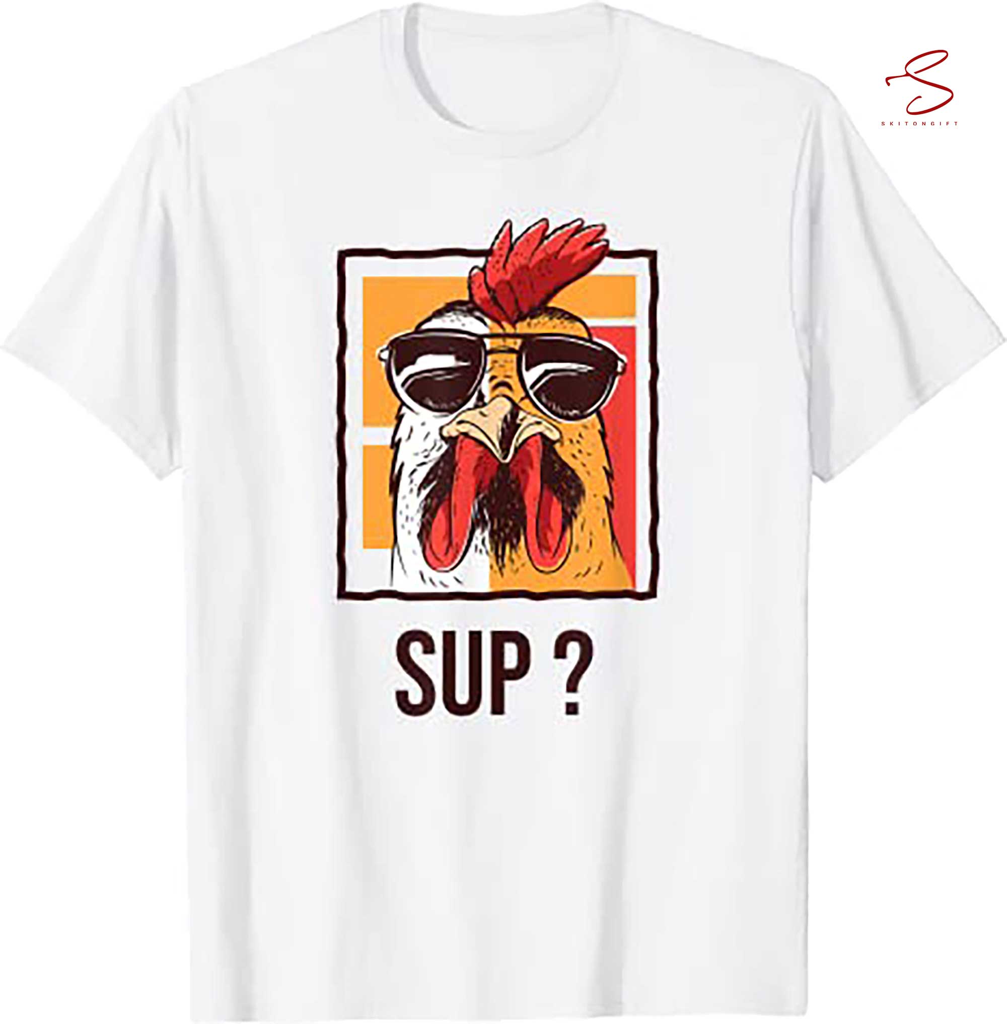 Skitongift Cute Chicken Lover Gardening Farmer Henhouse Coop Chicken T Shirt