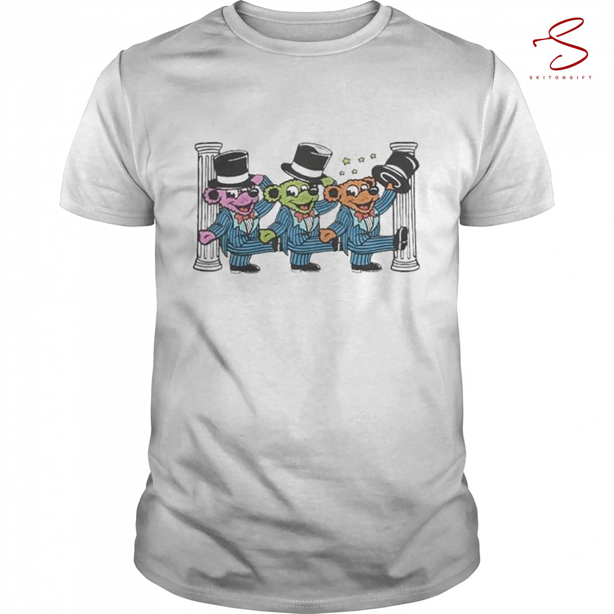 Skitongift Dancing Trio Bear Shirt