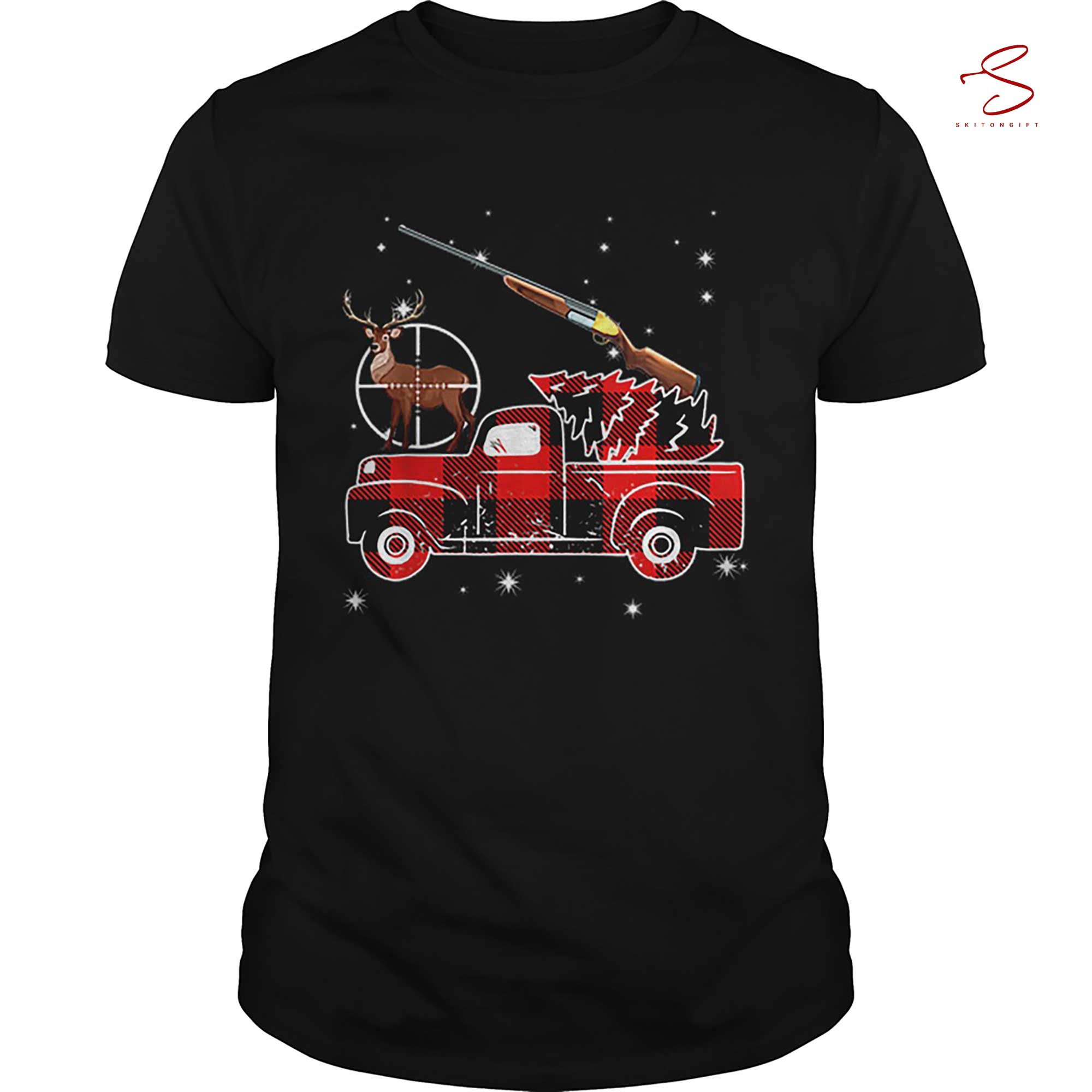 Skitongift Deer Hunting Christmas Shirt