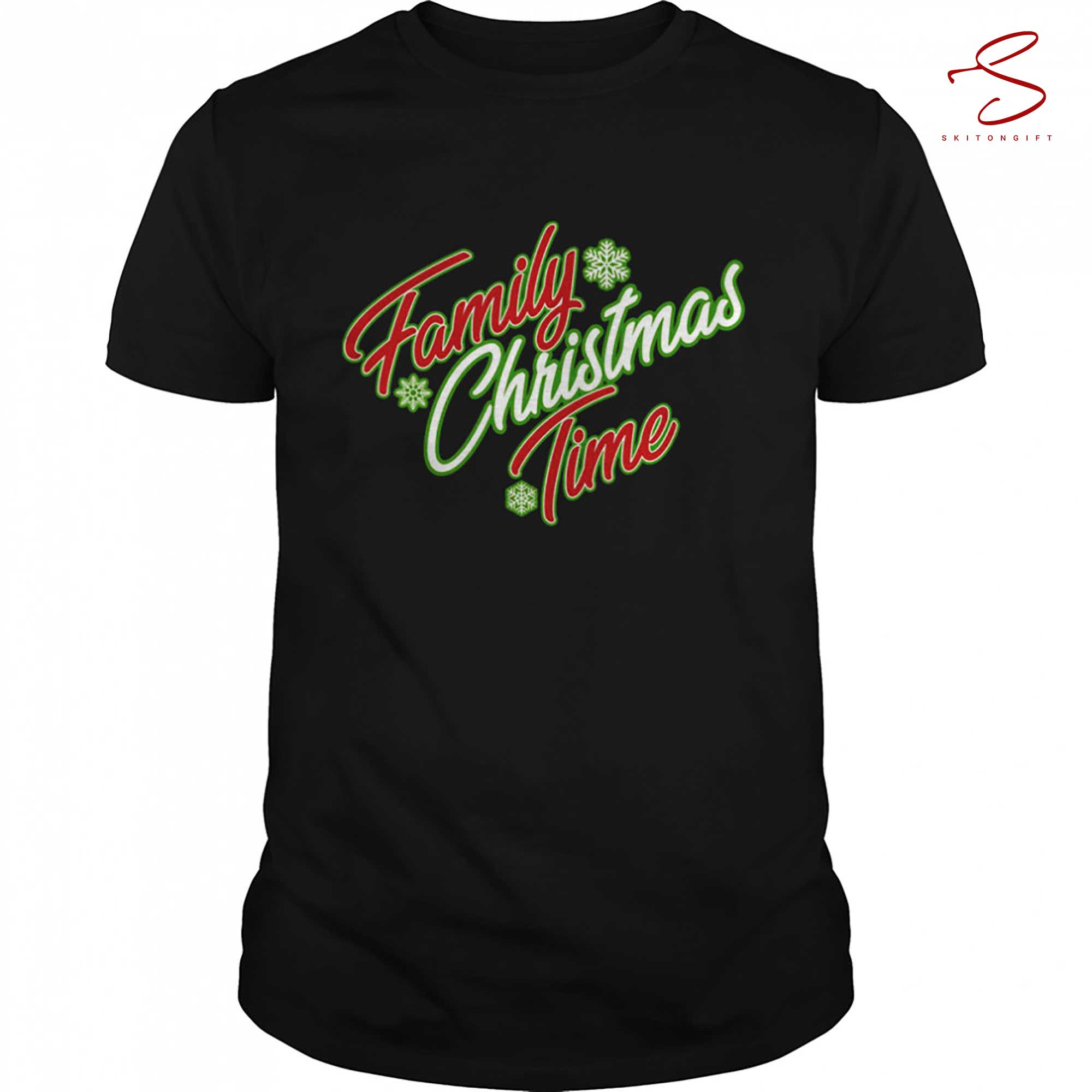 Skitongift Family Christmas Time T Shirt
