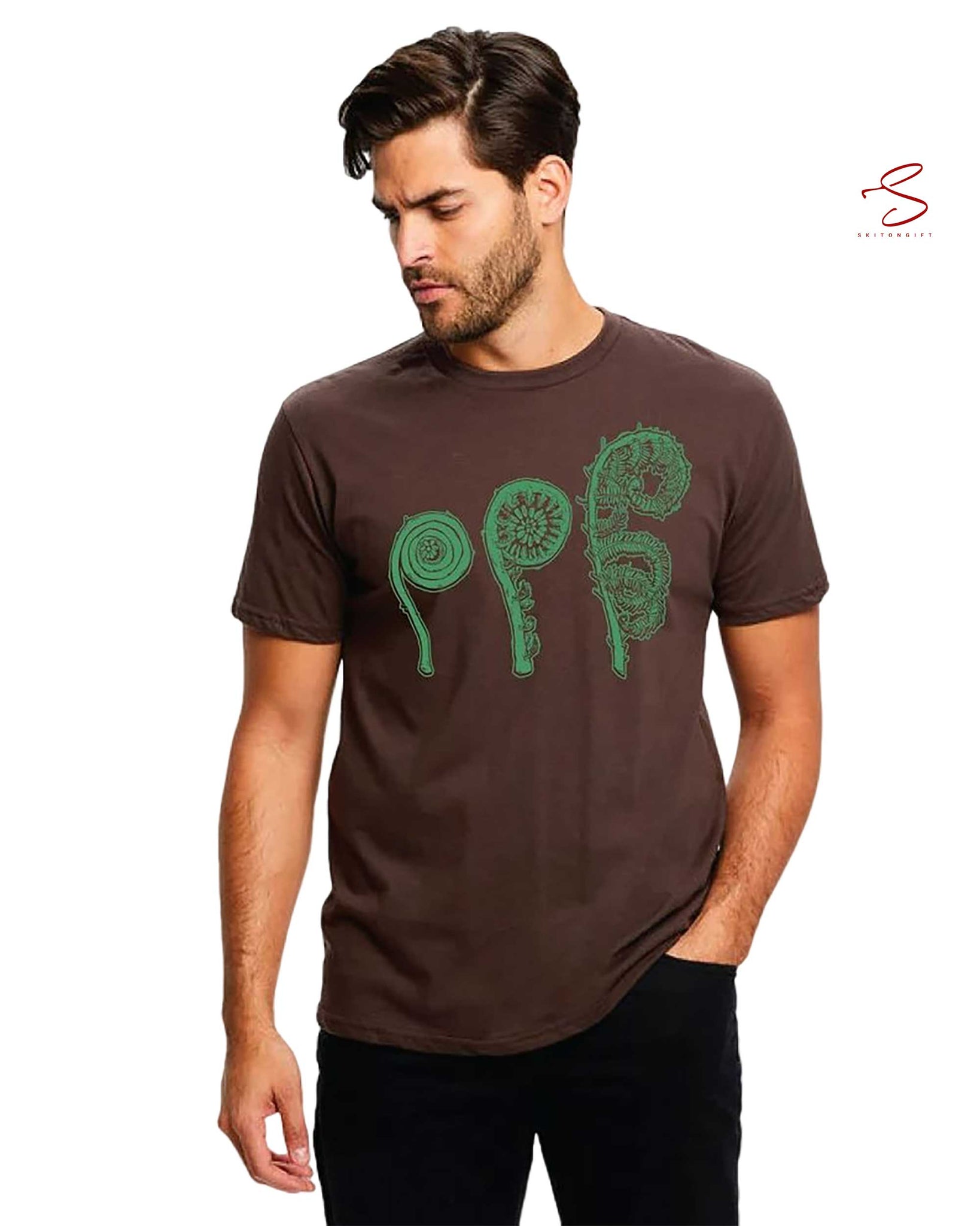 Skitongift Fiddlehead Screenprinted Tshirt Mens Shirt Funny Shirts Long Sleeve Tee Hoody Hoodie