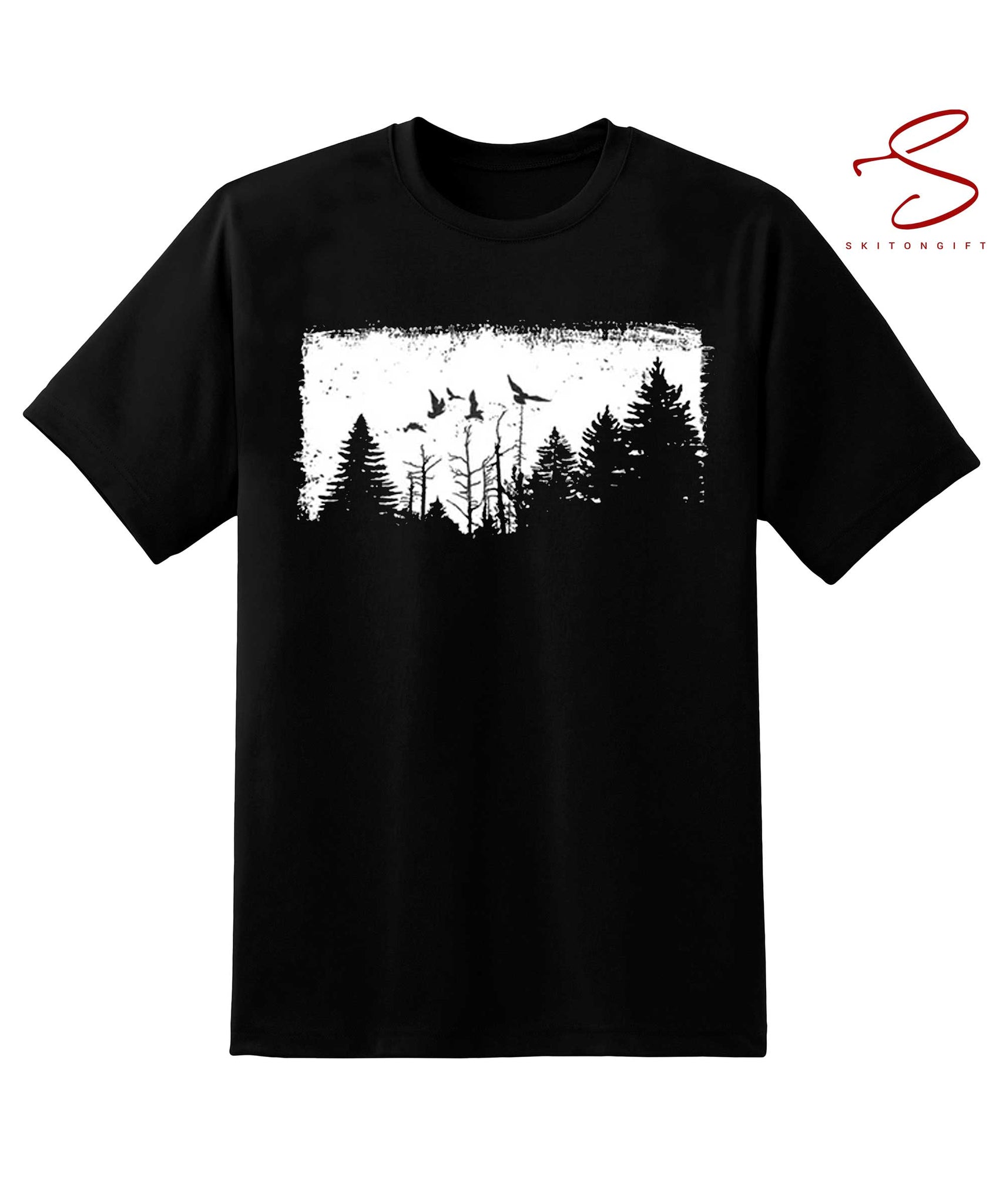 Skitongift Forest Shirt Camping Shirt Adventure T Shirt Funny Shirts Long Sleeve Tee Hoody Hoodie