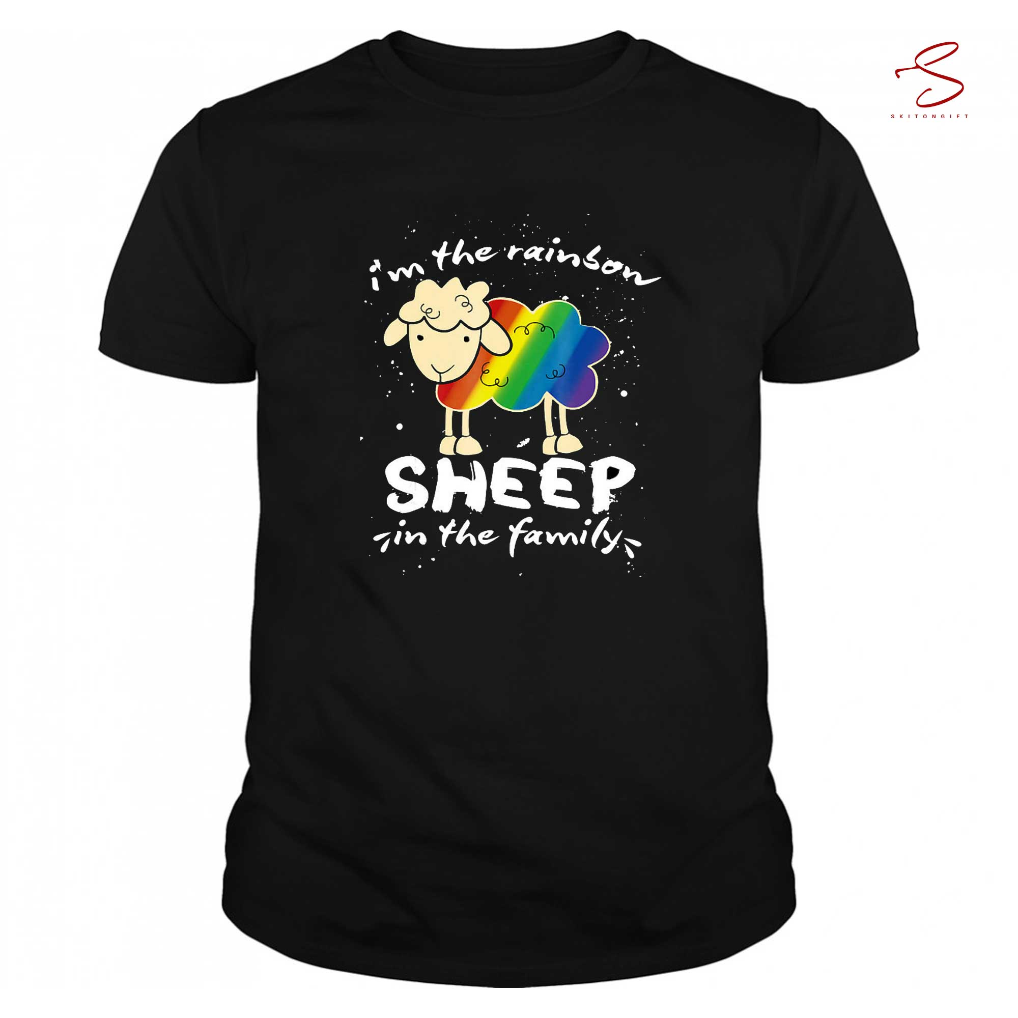 Skitongift Funny Sheep Gay Pride Lgbt Gay Lesbian Funny Shirts Long Sleeve Tee Hoody Hoodie Heavyweight Pullover Hoodies Sweater
