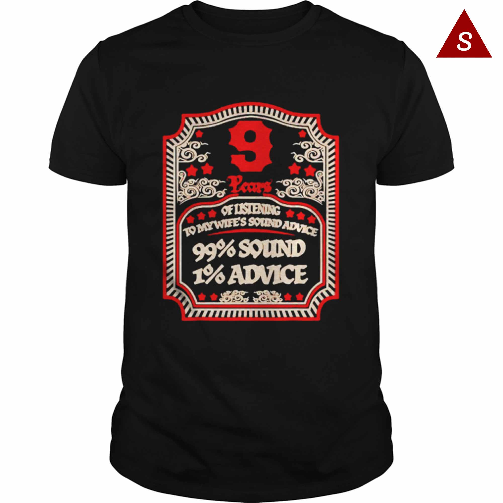 Skitongift Funny Tshirt 9th Wedding Anniversary Tee For Him Man Husband Shirt
