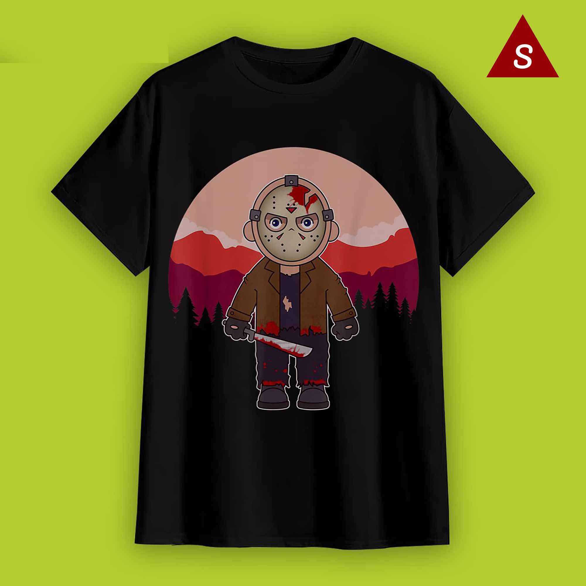 Skitongift Funny Tshirt Horror Movie Shirt Horror Movie Monster Lazy Halloween Costume Funny Scary