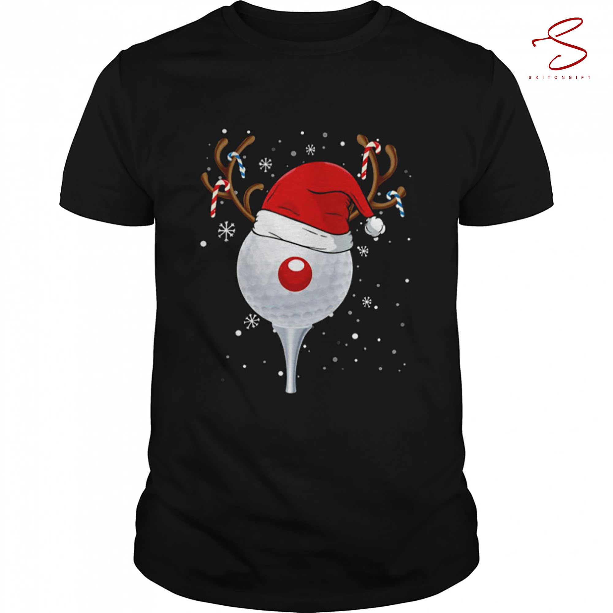 Skitongift Golf Design Xmas Christmas Shirt