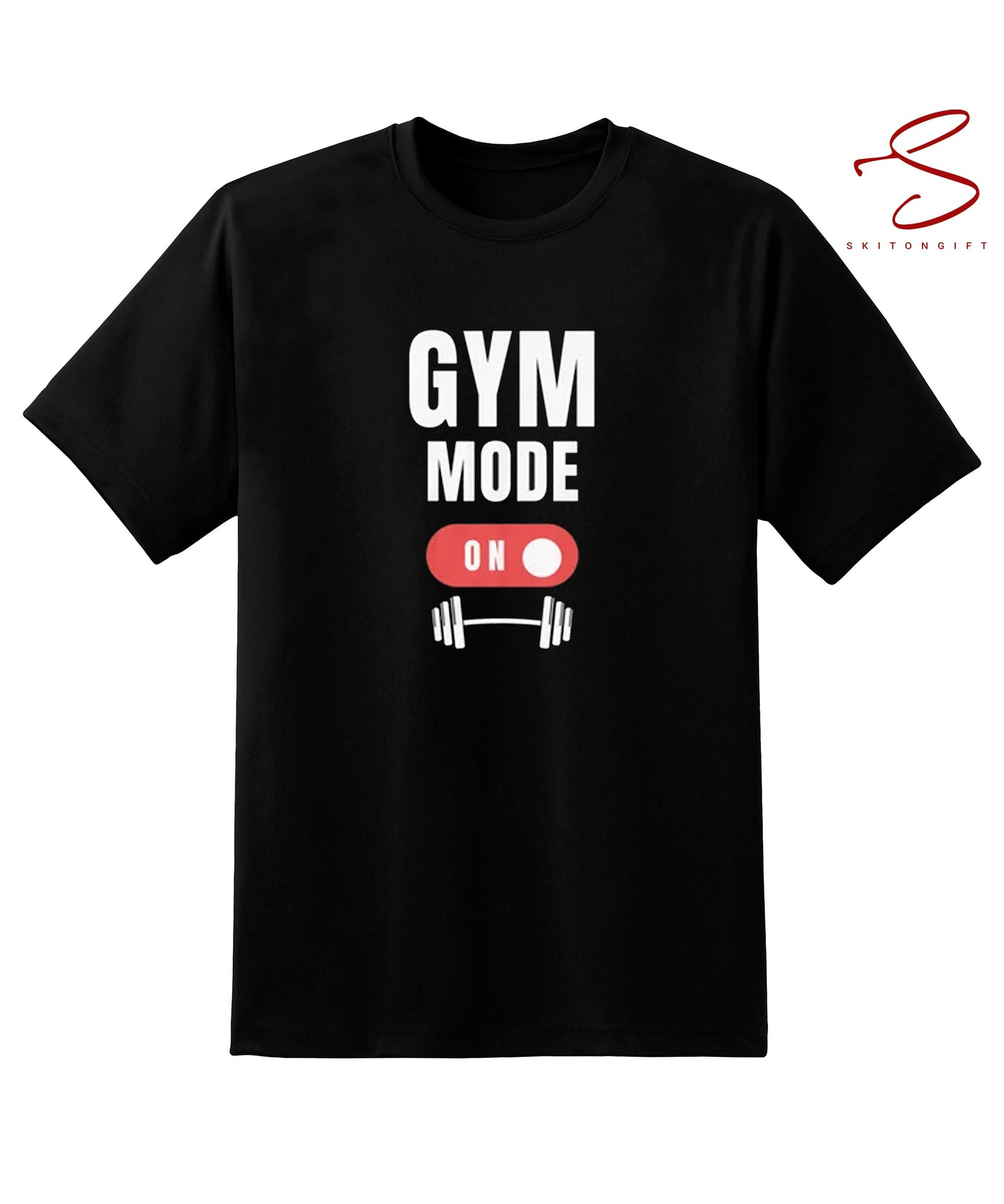 Skitongift Gym Mode On Unisex T Shirt Gym Workout T Shirt Funny Shirts Long Sleeve Tee Hoody Hoodie