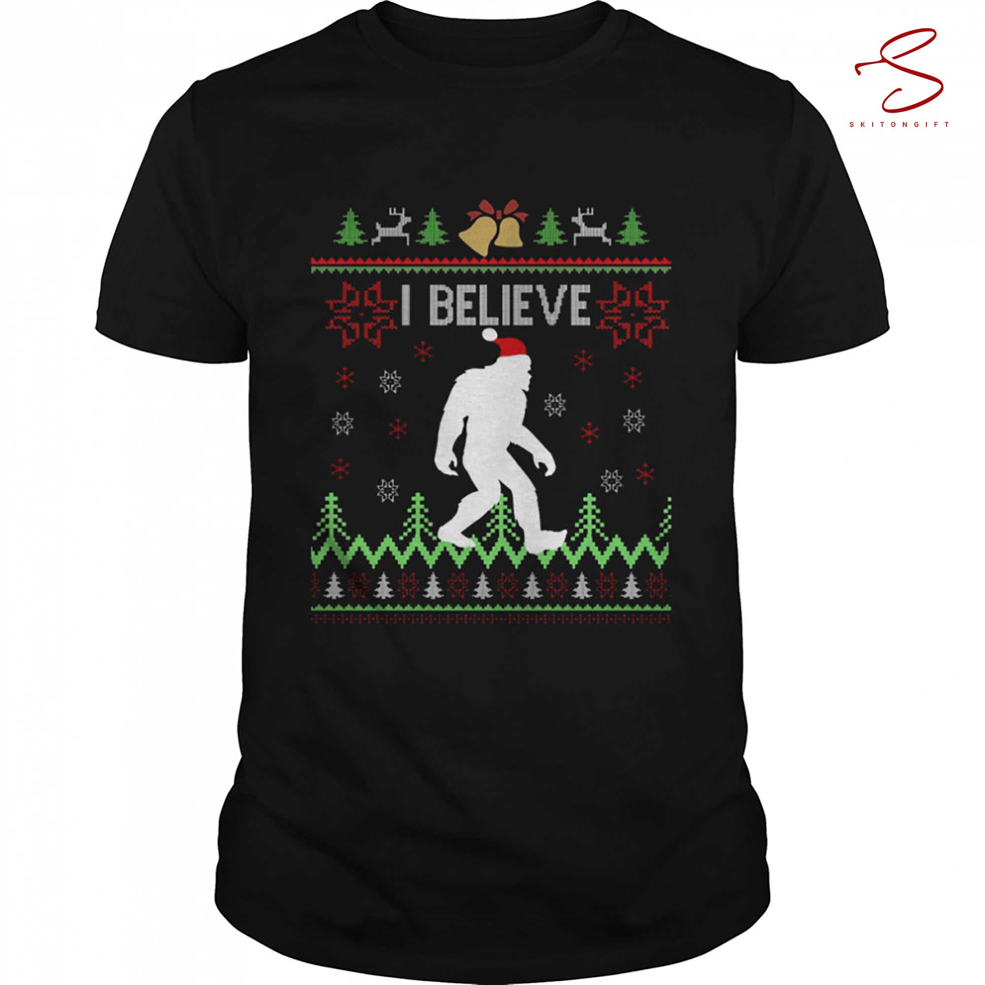 Skitongift I Believe Christmas Shirt