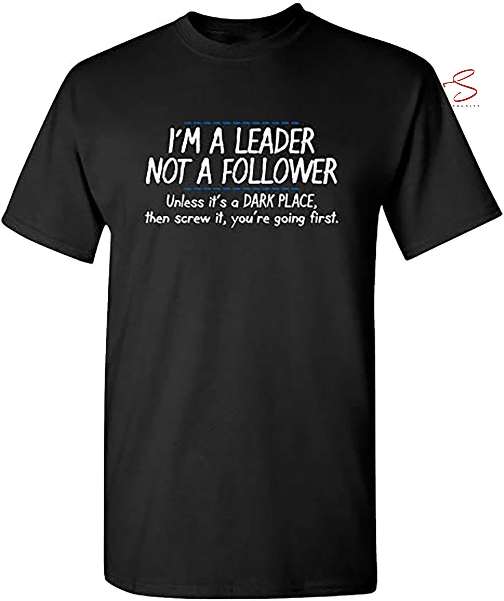 Skitongift I'm A Leader Graphic Novelty Sarcastic Funny T Shirt Funny Shirts Long Sleeve Tee Hoody Hoodie heavyweight pullover hoodies Sweater