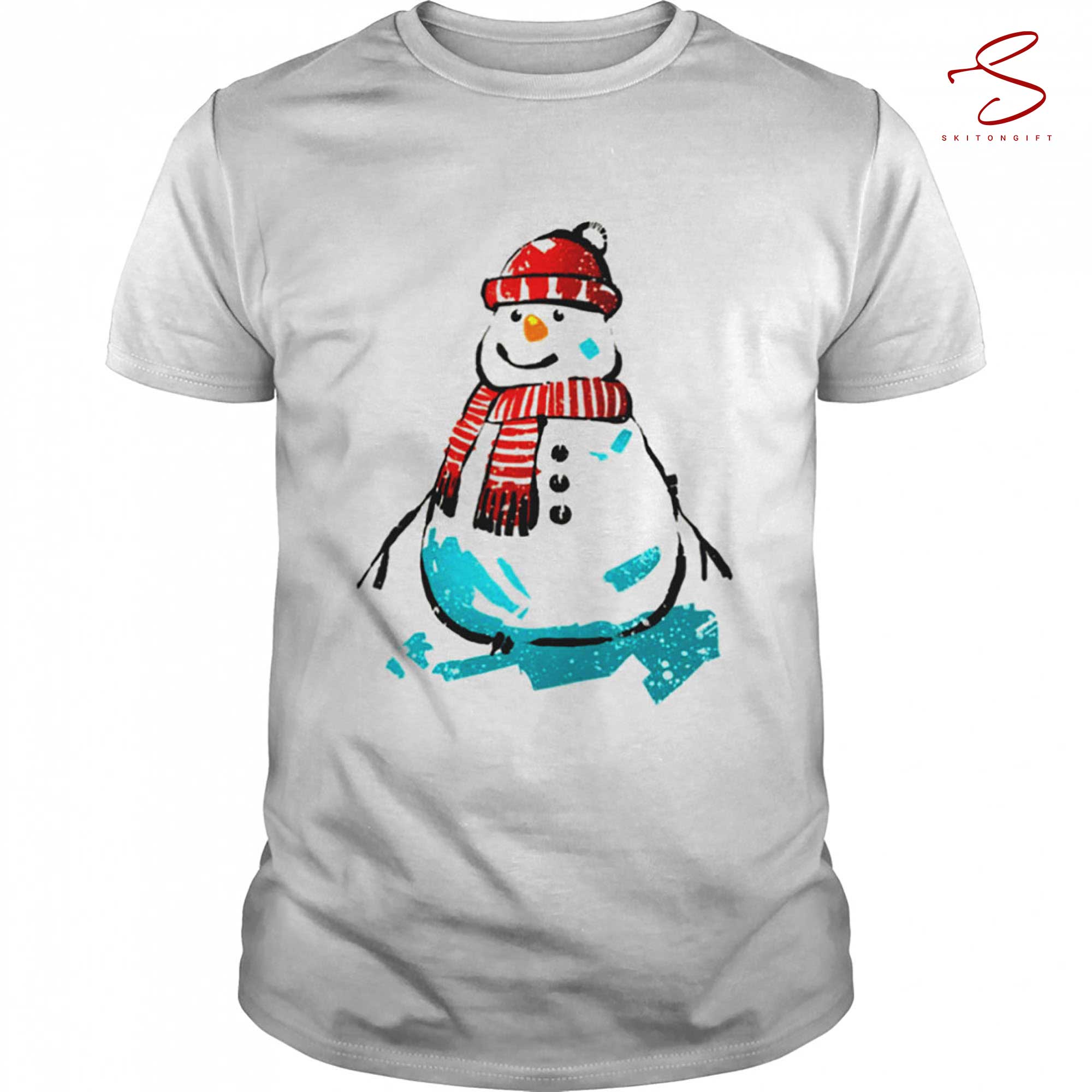 Skitongift Its Not That Cold Happy Snowman Christmas Shirt