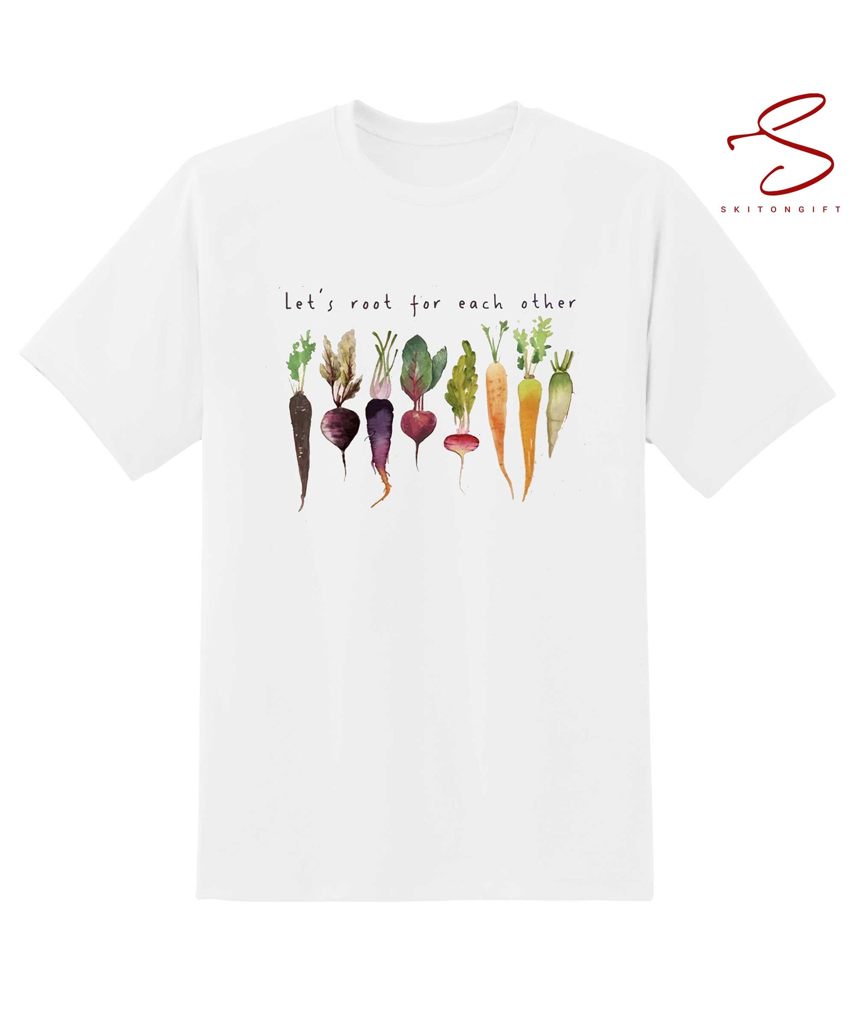 Skitongift LetS Root For Each Other And Watch Each Other Grow Gardening Vegetable Green Thumb Design Funny Shirts Long Sleeve Tee Hoody Hoodie