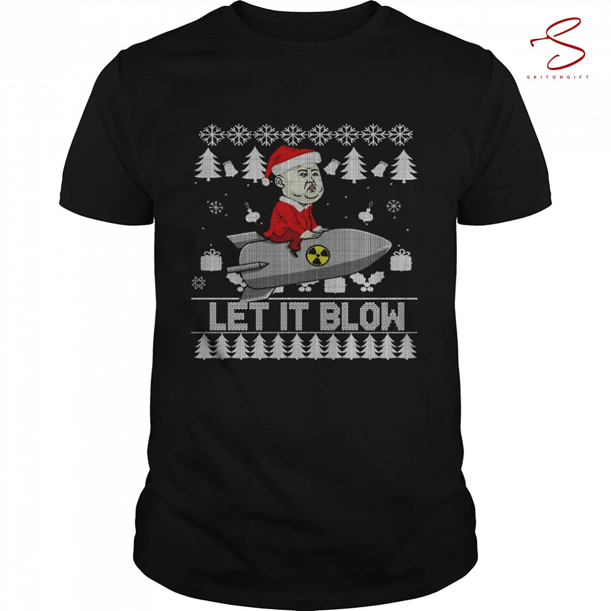 Skitongift Let It Blow Christmas Shirt