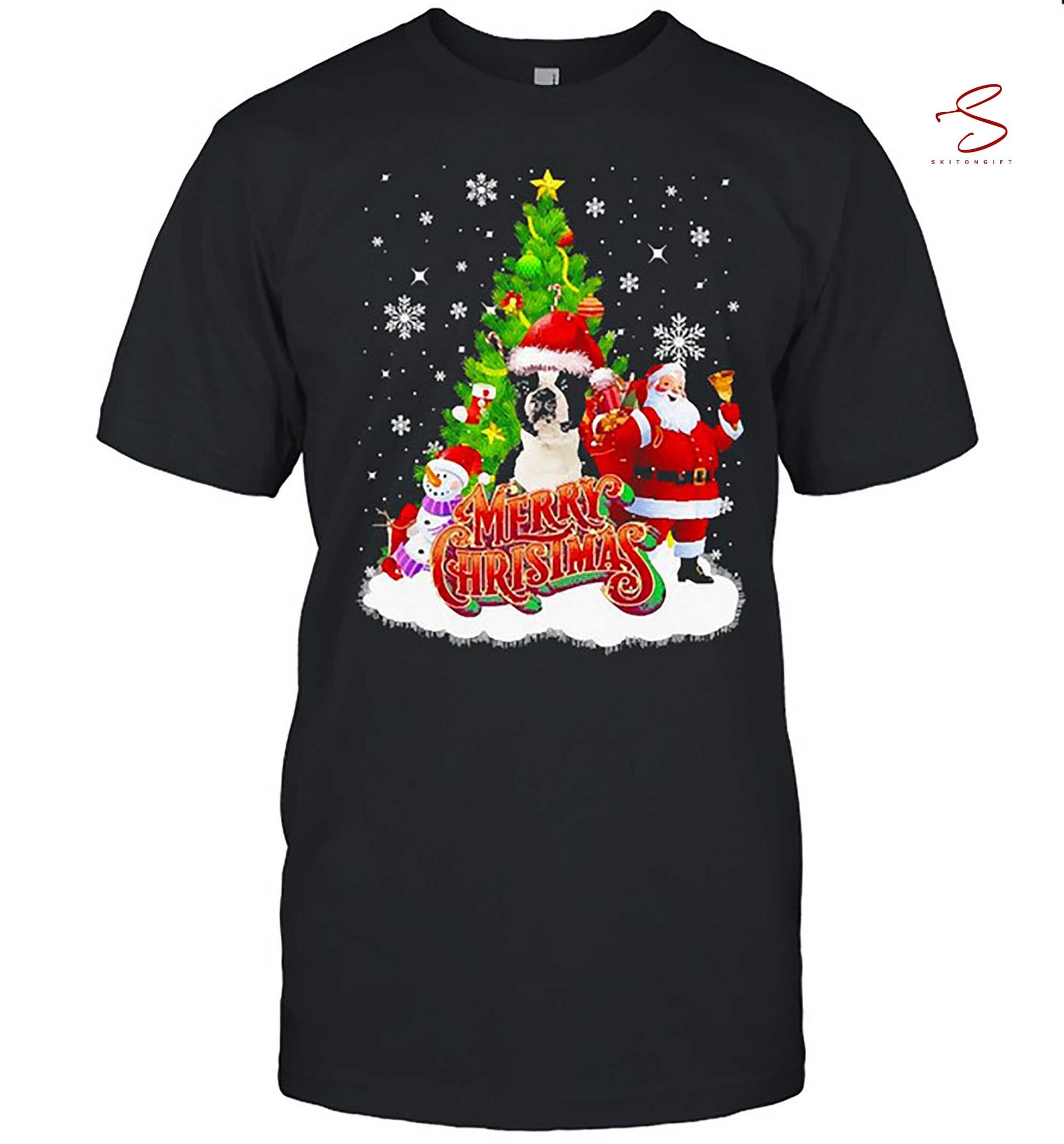 Skitongift Merry Christmas Santa T Shirt