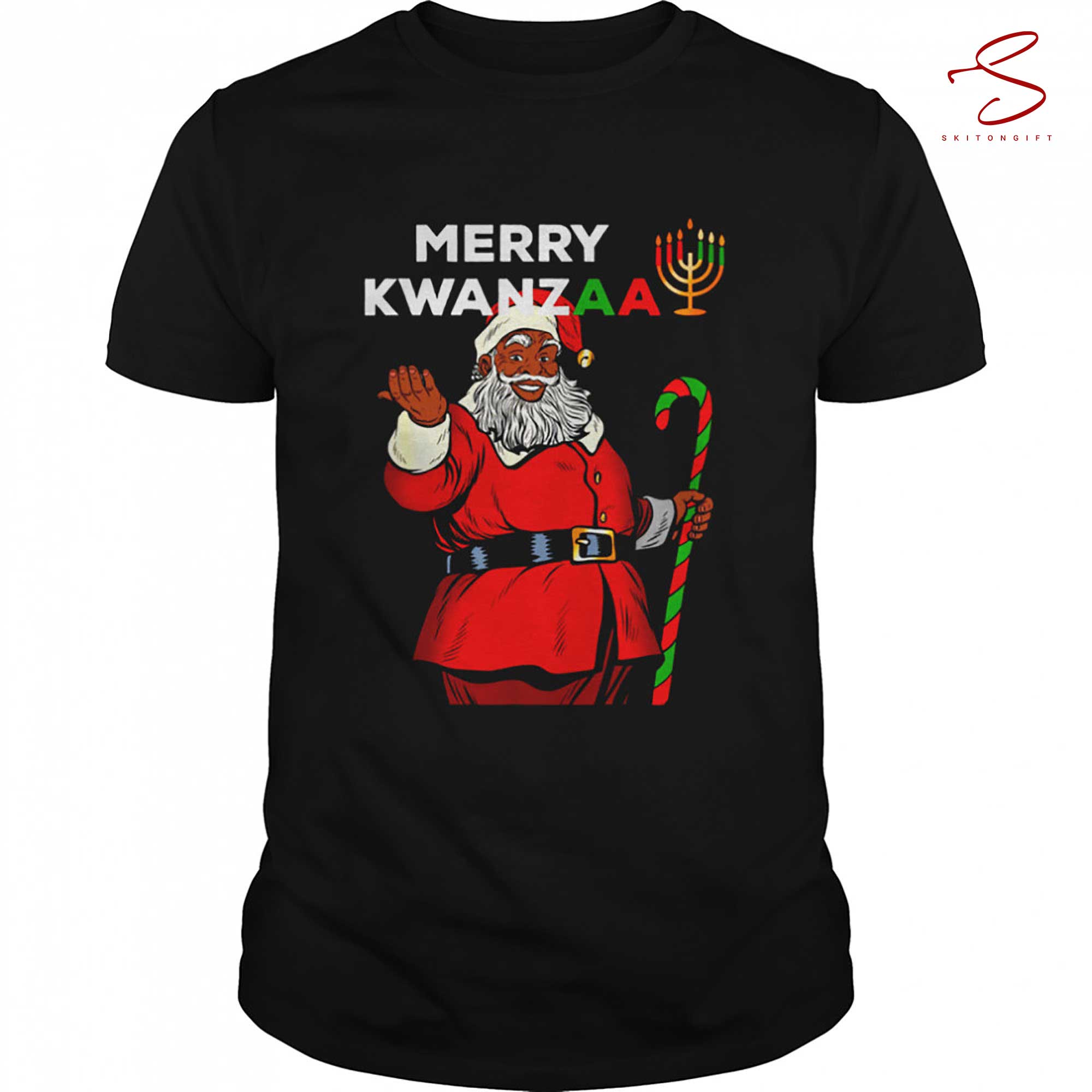 Skitongift Merry Kwanzaa Shirt