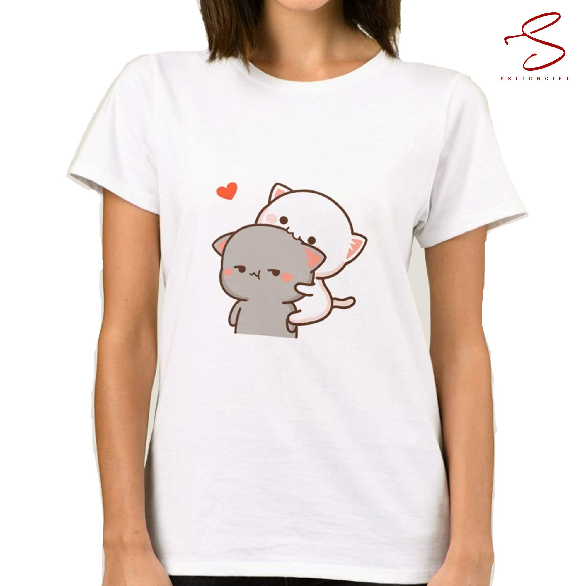 Skitongift Mochj Cat T Shirt Funny Shirts Long Sleeve Tee Hoody Hoodie Heavyweight Pullover Hoodies Sweater