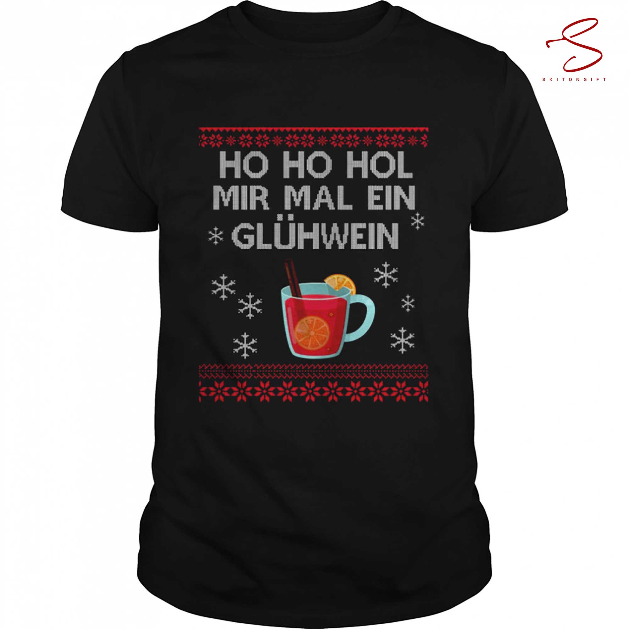 Skitongift Mulled Wine Christmas Shirt