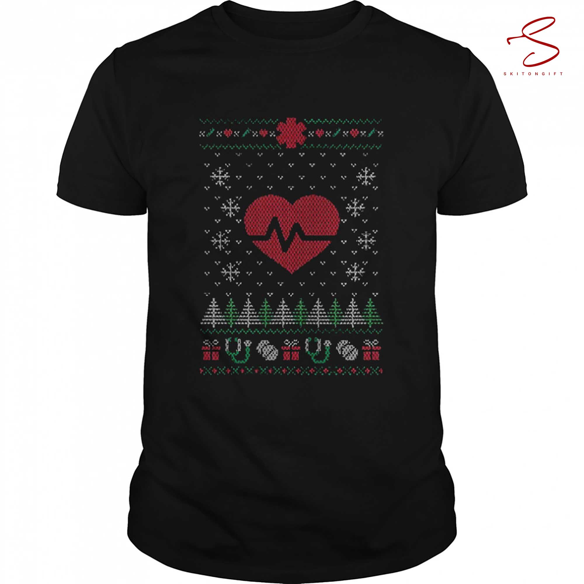 Skitongift Nurse Christmas Shirt
