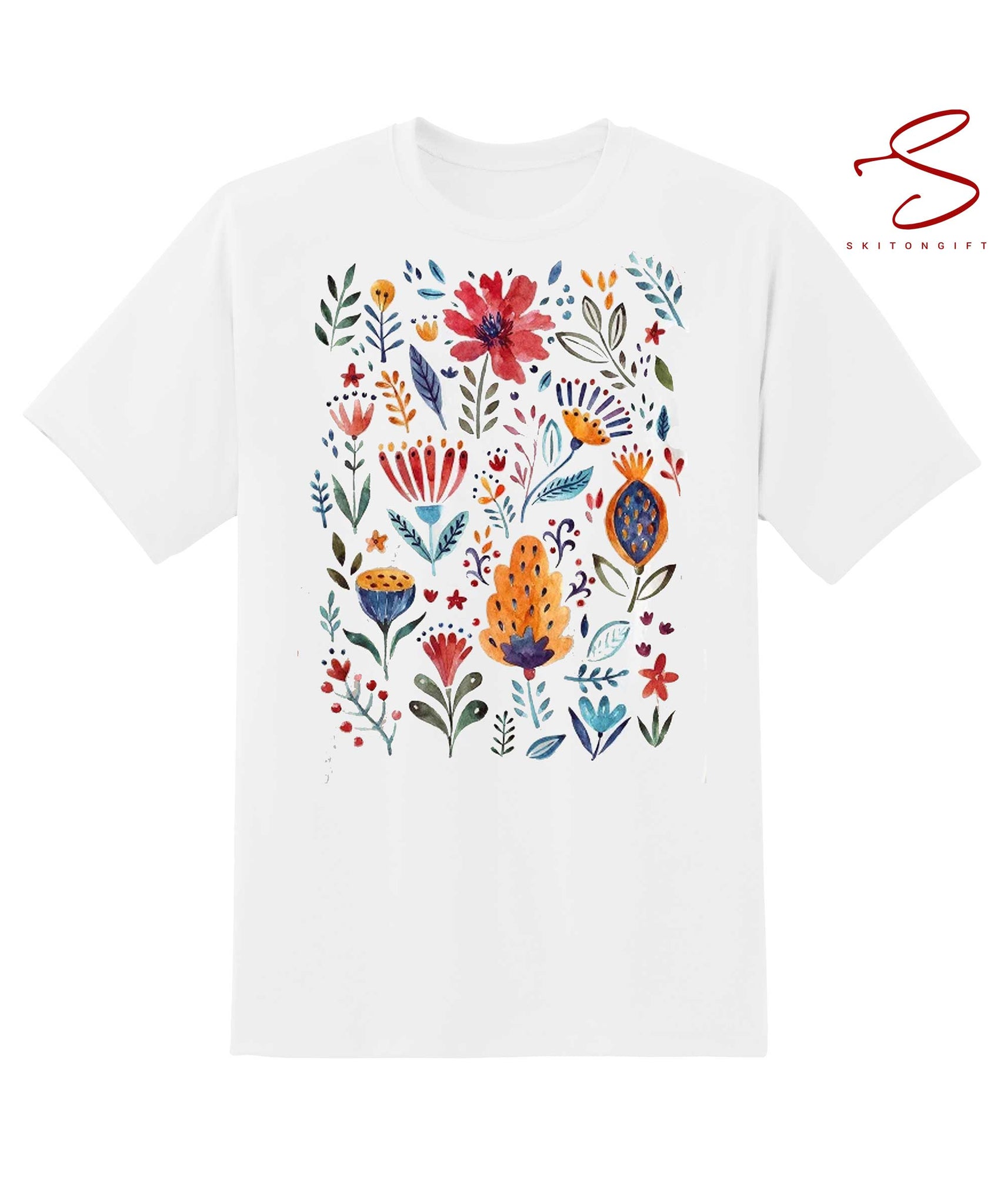Skitongift Wildflower Tshirt Comfort Colors Shirt Floral Tshirt Flower Shirt Gift For Women Best Friend Gift Funny Shirts Long Sleeve Tee Hoody Hoodie