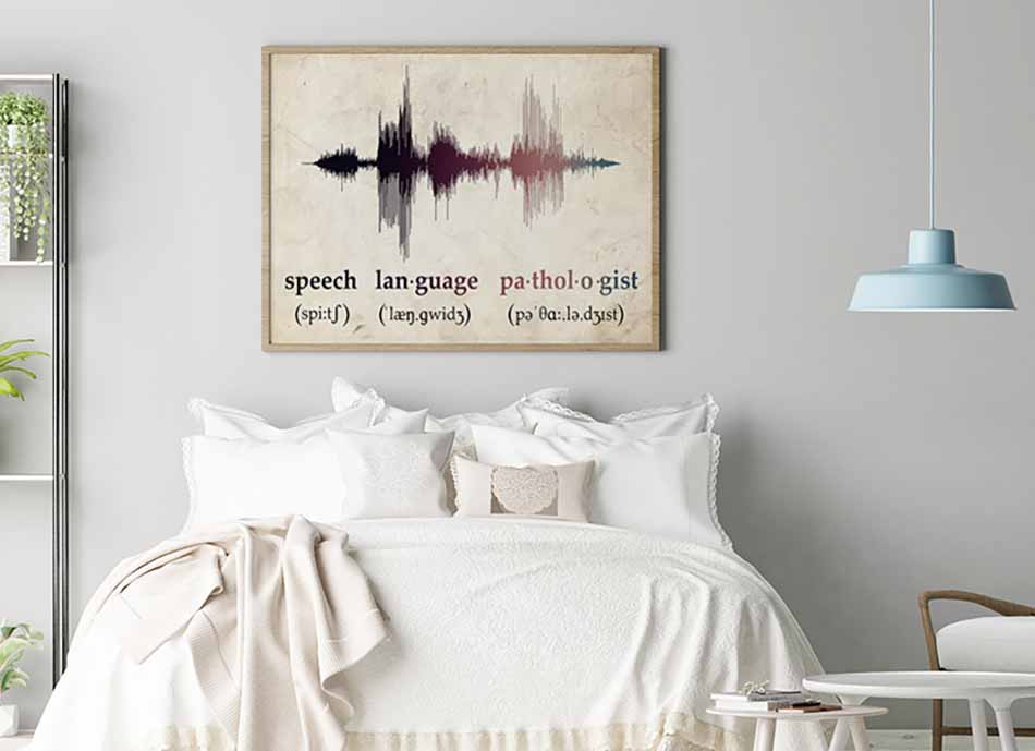 Speech Pathology Sound Wave Speech Therapist-MH3108