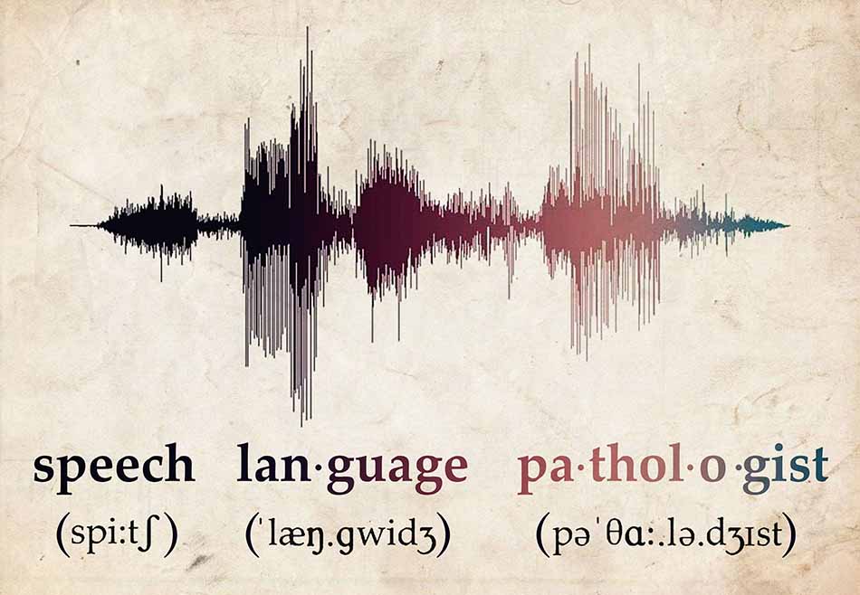 Speech Pathology Sound Wave Speech Therapist-MH3108