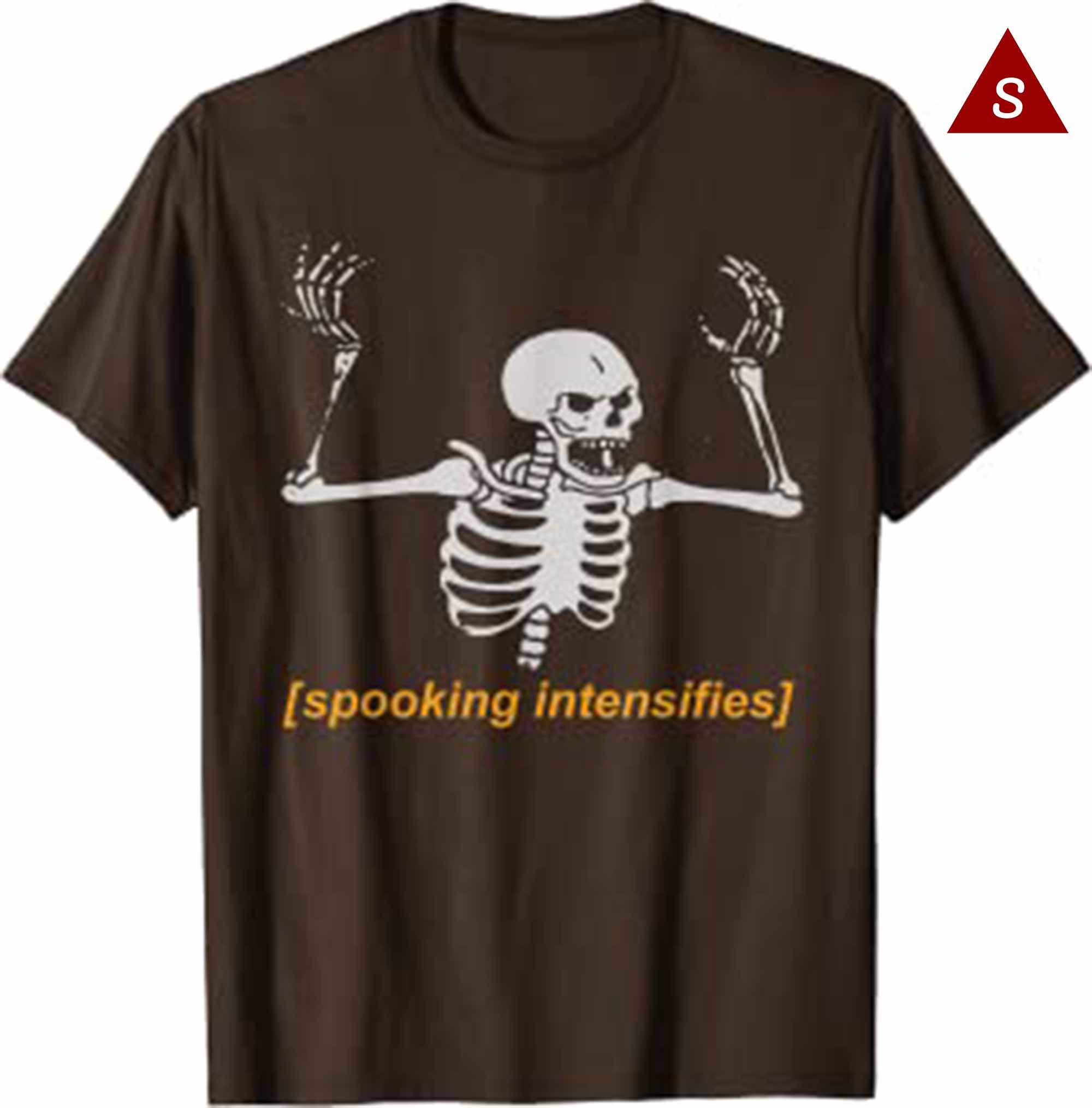 Skitongift Spooking Intensifies Spooky Scary Skeleton Meme T Shirt