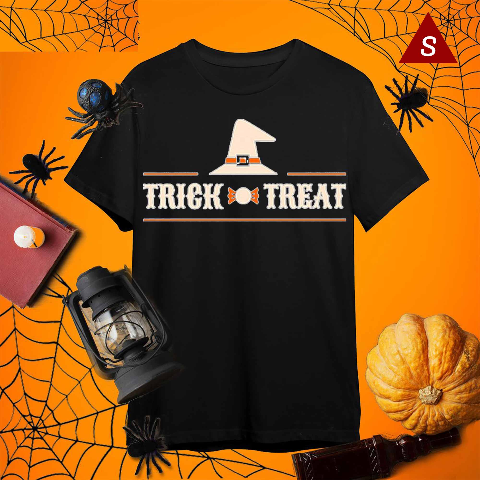Skitongift Spooky Hat Trick Or Treat Halloween Horror Nights Shirts