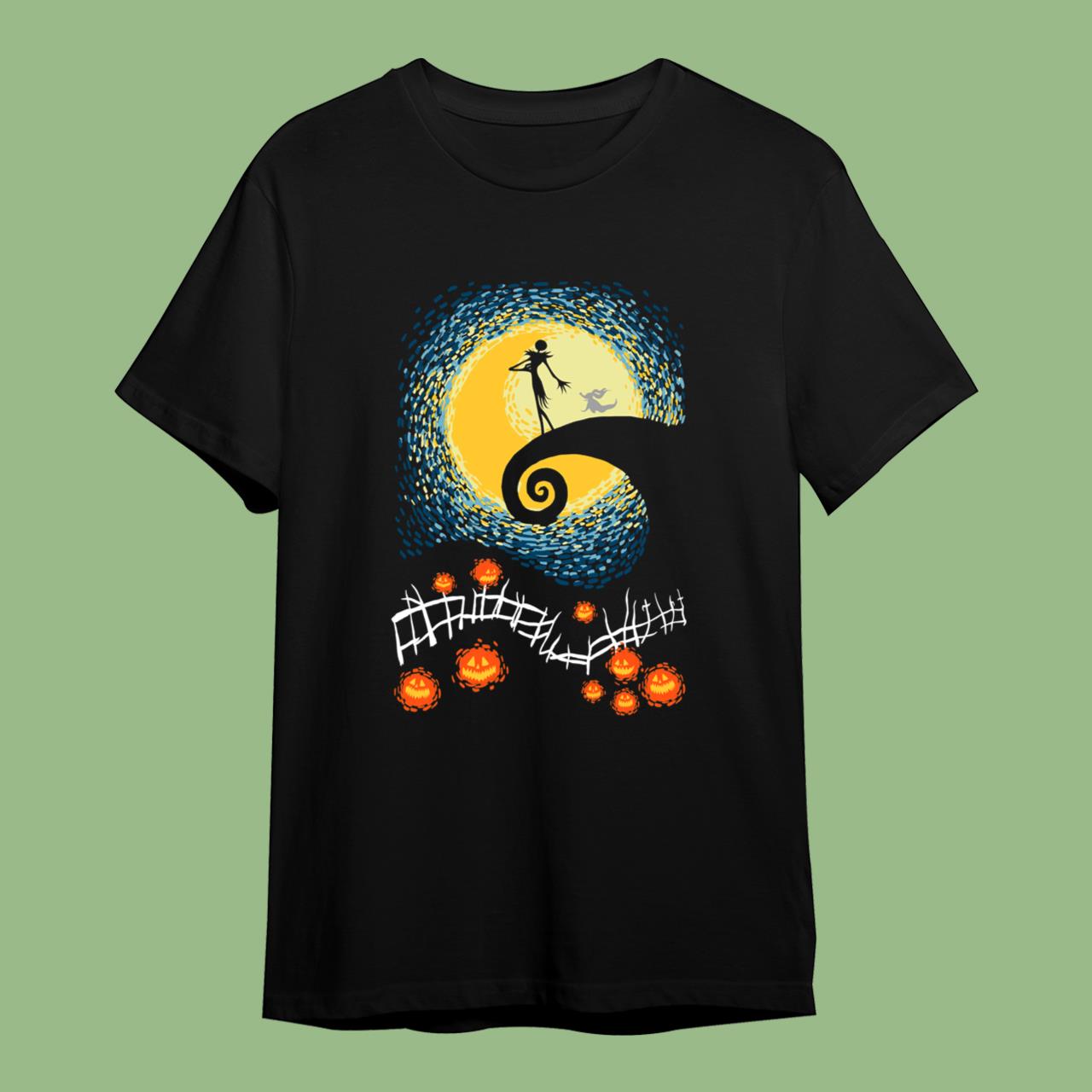 Skitongift Starry Nightmare Halloween Classic T-Shirt