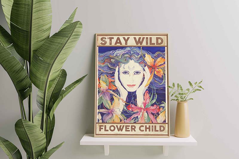 Stay Wild Flower Child-TT0801