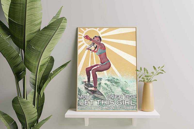 Surfing Move Over Boys Let This Girl Show You How to Surf TT1609