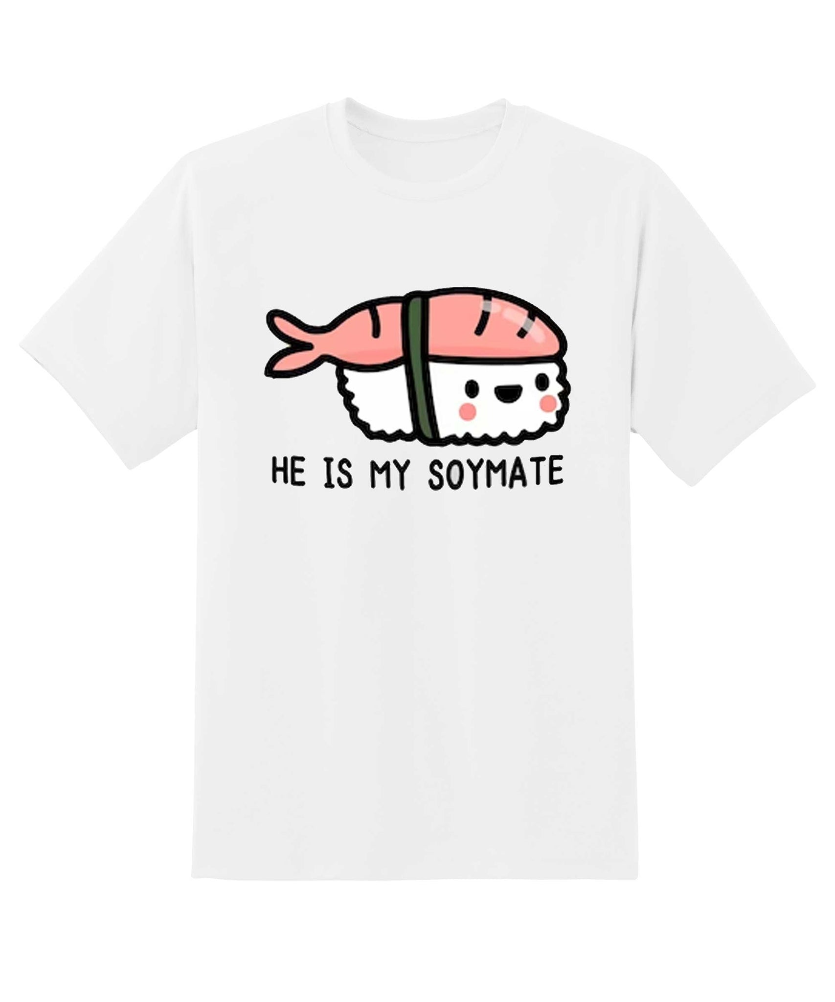 Skitongift Sushi Soymates Matching Soy In Love Couples Funny Shirts