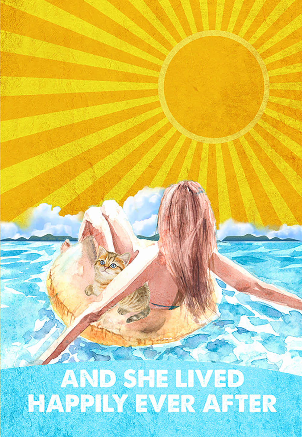 Swimming - Cat and She Lived Happily Ever After