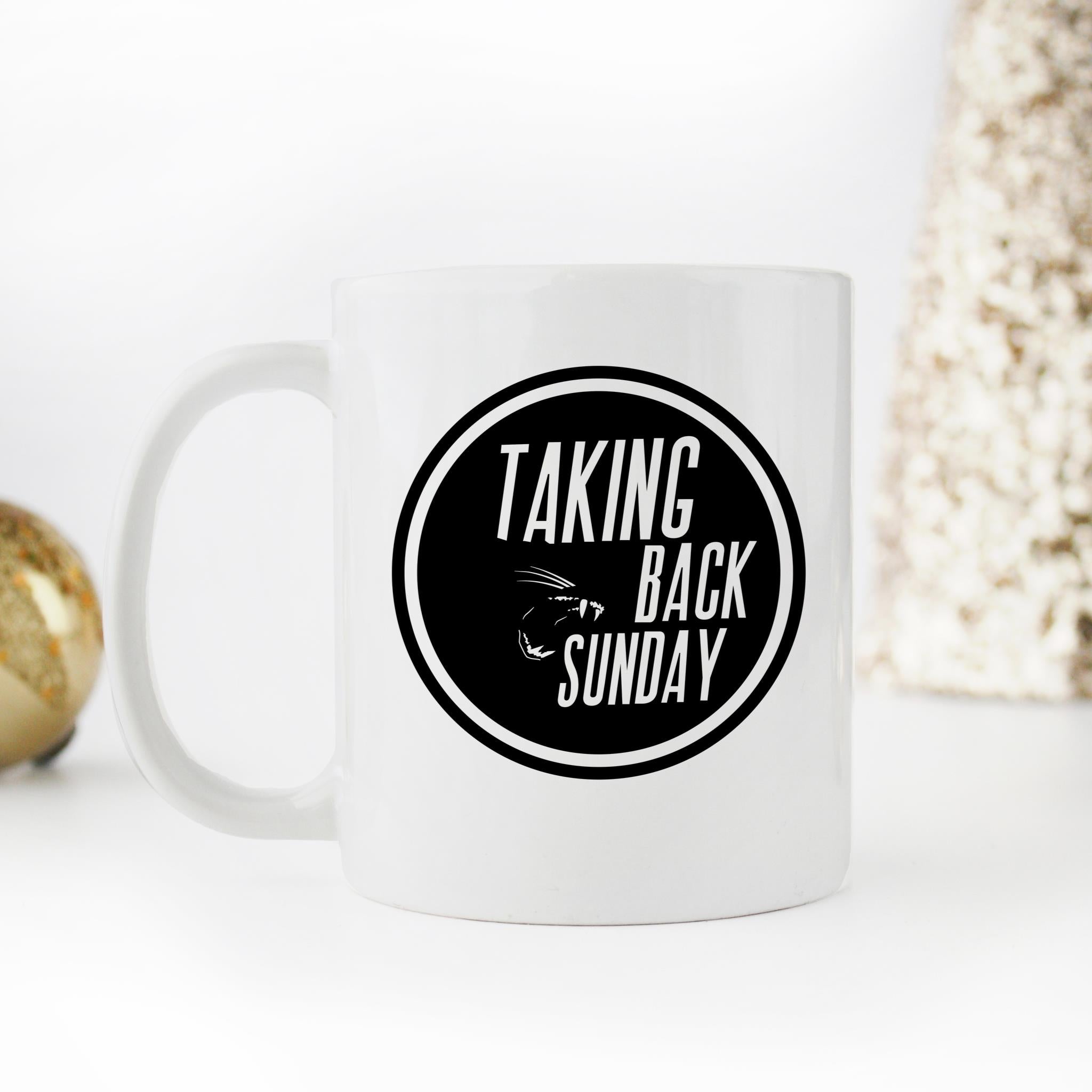 Skitongifts Funny Ceramic Novelty Coffee Mug Taking Back Sunday Symbol dCksPSf