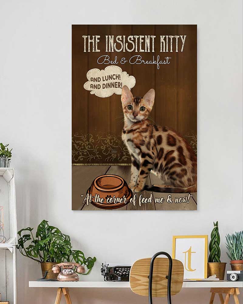 The Insistent Kitty Bed And Breakfast BENGAL-VT1606