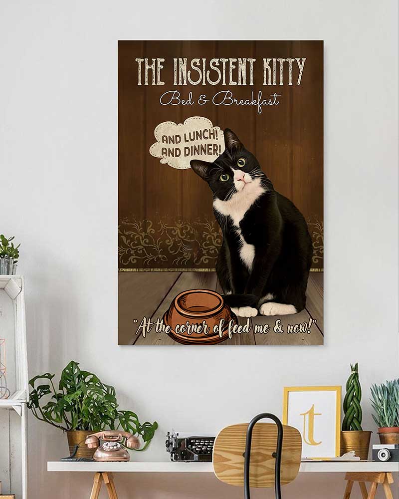 The Insistent Kitty Bed And Breakfast TUXEDO-VT1606