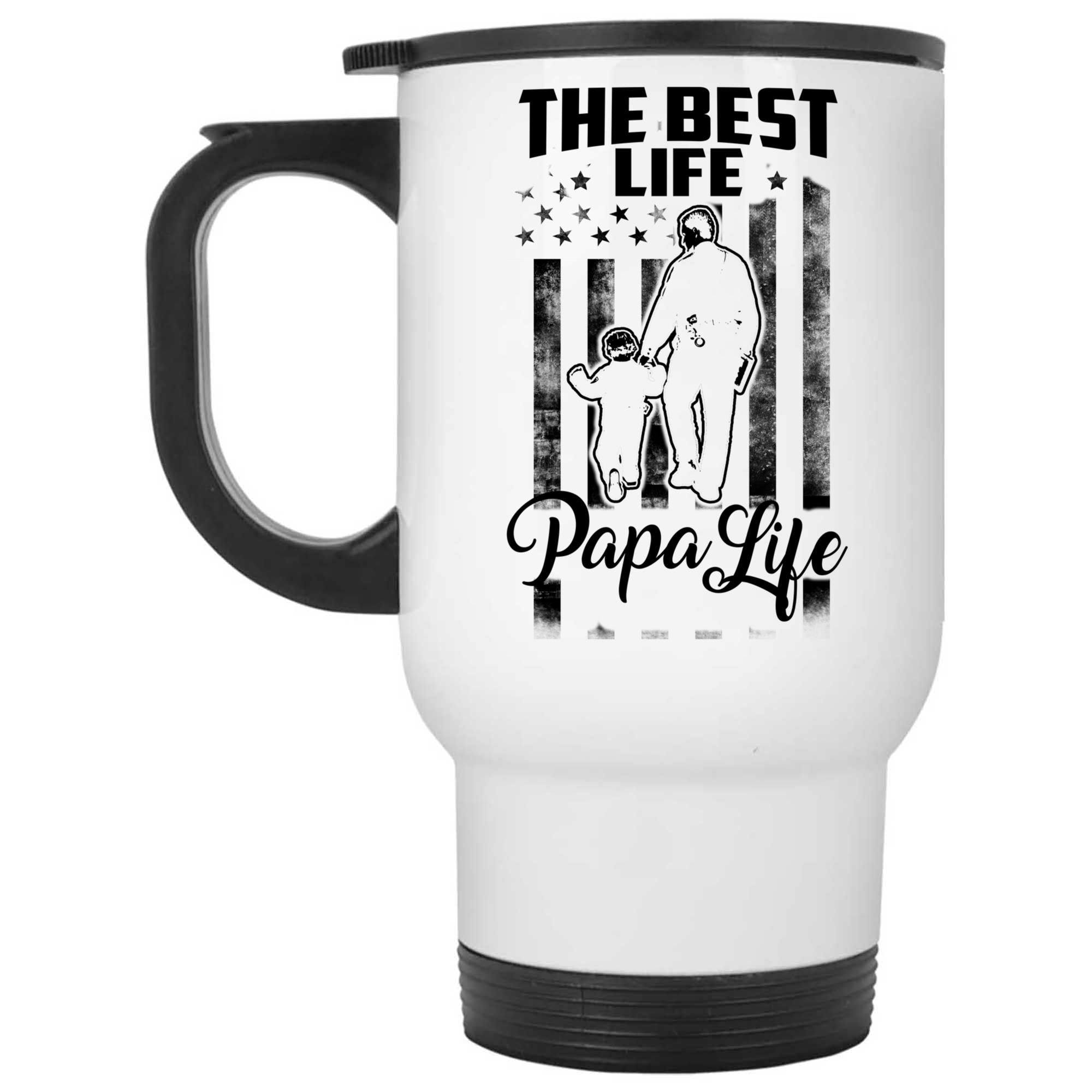 Skitongifts Coffee Mug Funny Ceramic Novelty The Best Life - Papa Life mqX7xDm