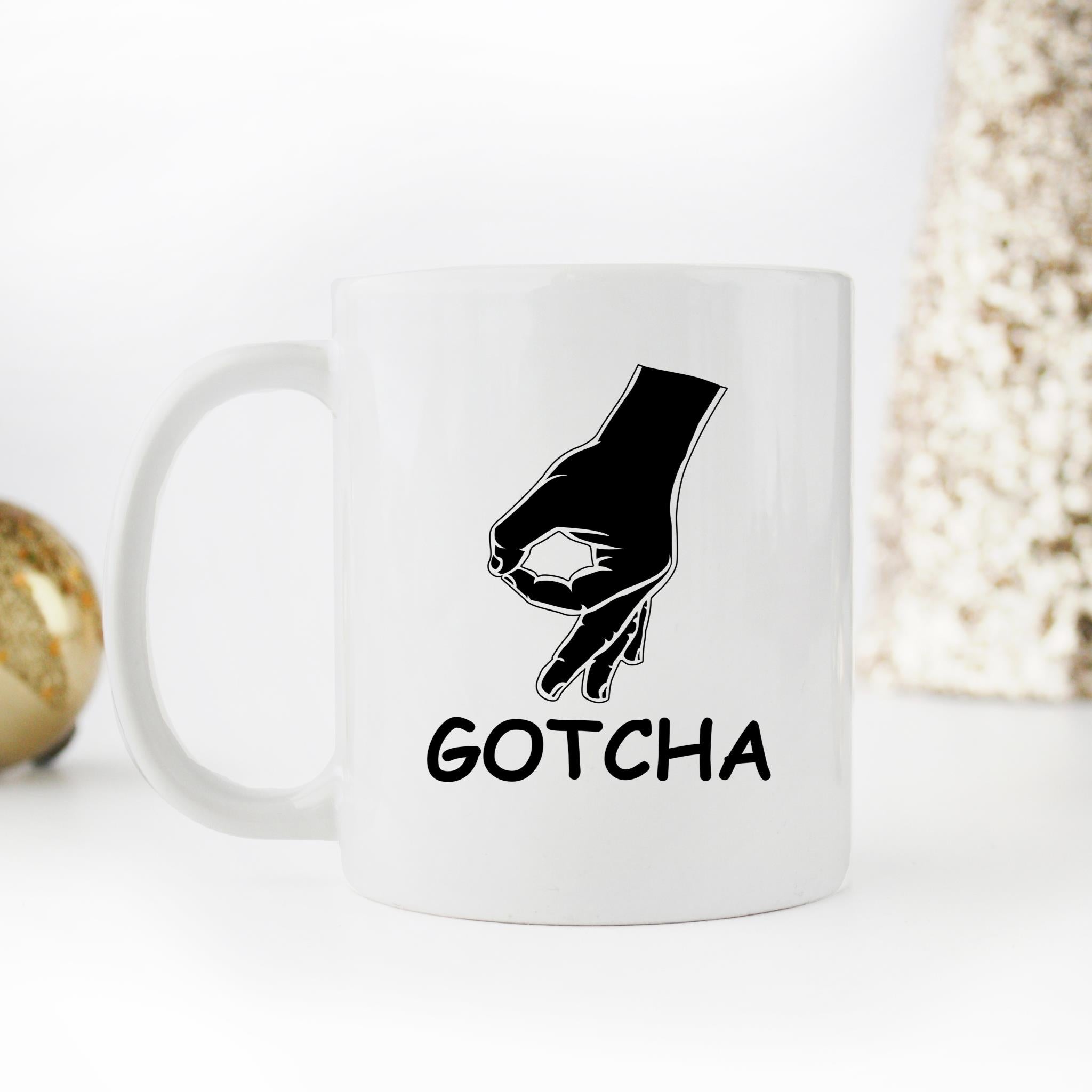 Skitongifts Funny Ceramic Novelty Coffee Mug The Finger Circle Game SUibcKS